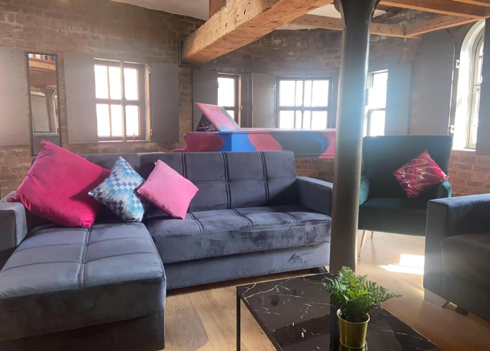 Living room in Rainford Gardens by UStay Aparthotels