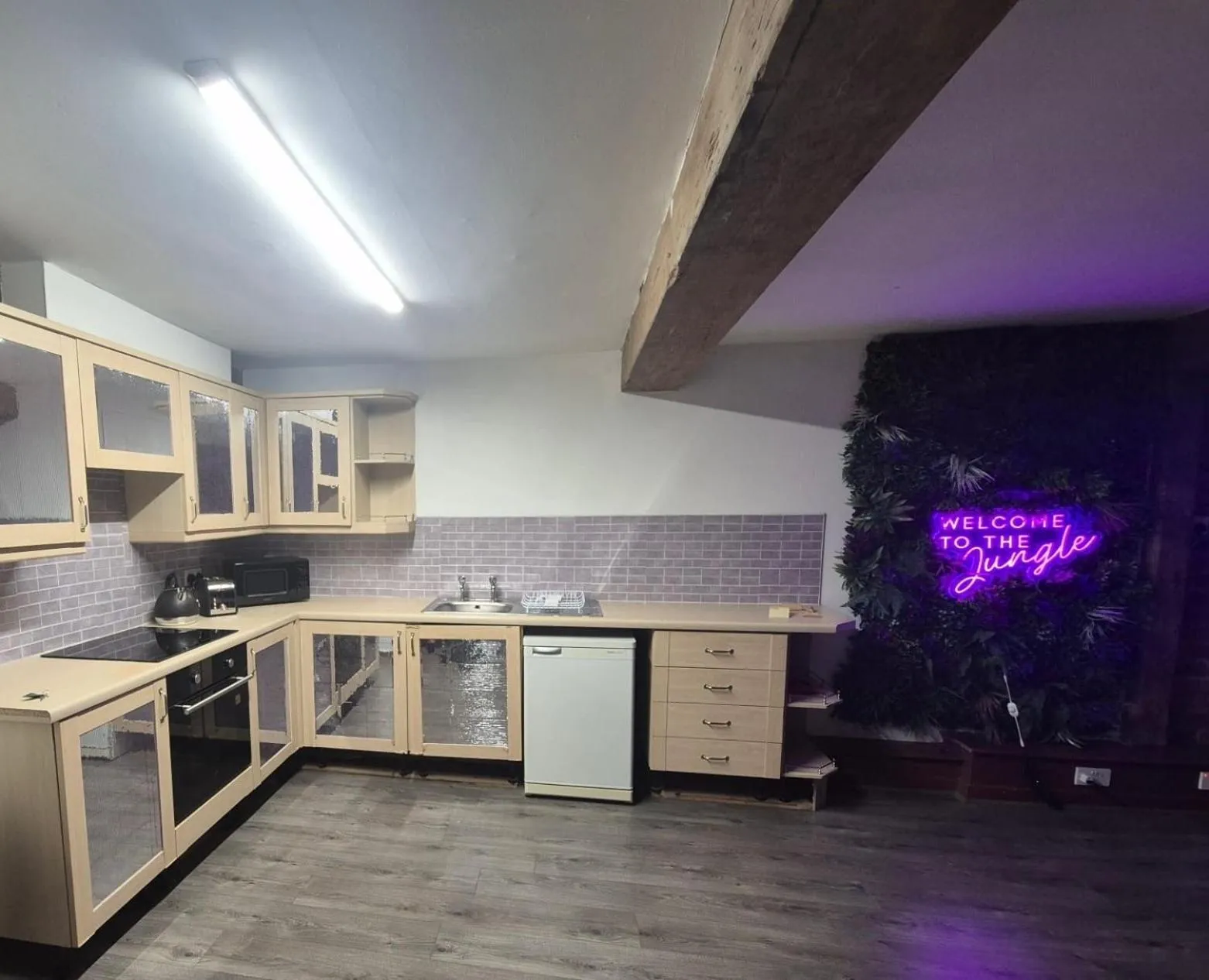 kitchen in Rainford Gardens by UStay Aparthotels