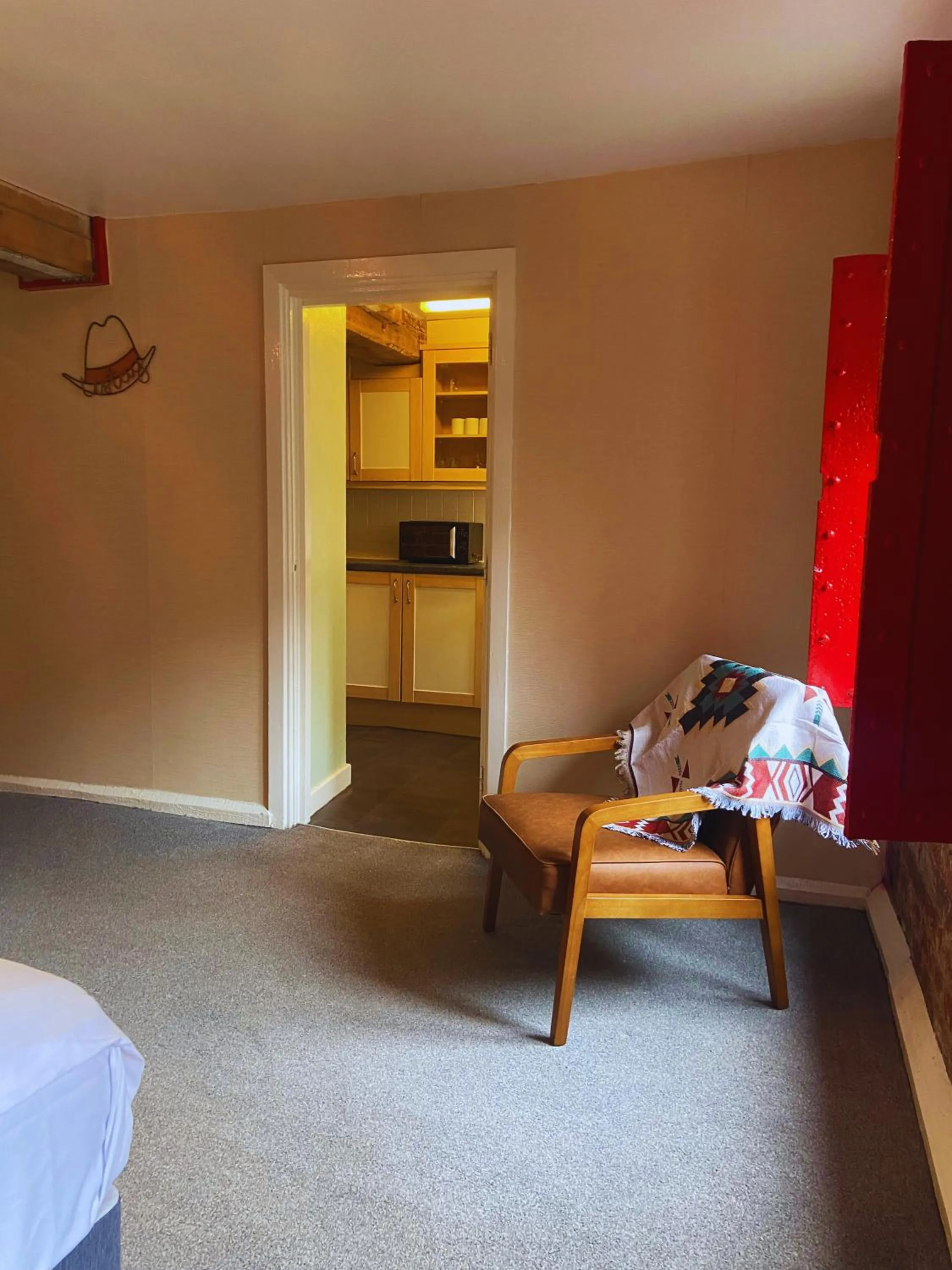 Seating area, Bed in Rainford Gardens by UStay Aparthotels