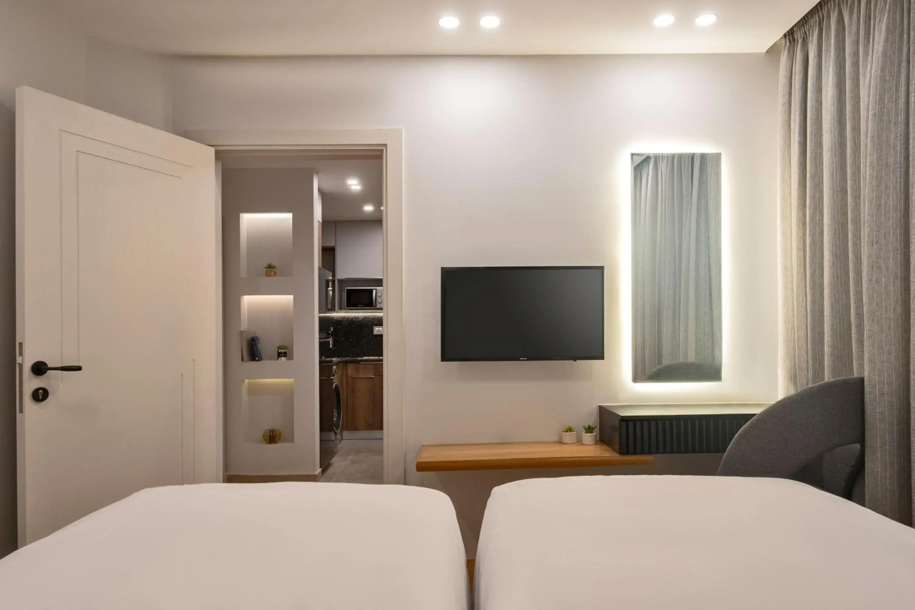 Bed in Parkside Boutique Serviced Apartments Bed in Parkside Boutique Serviced Apartments