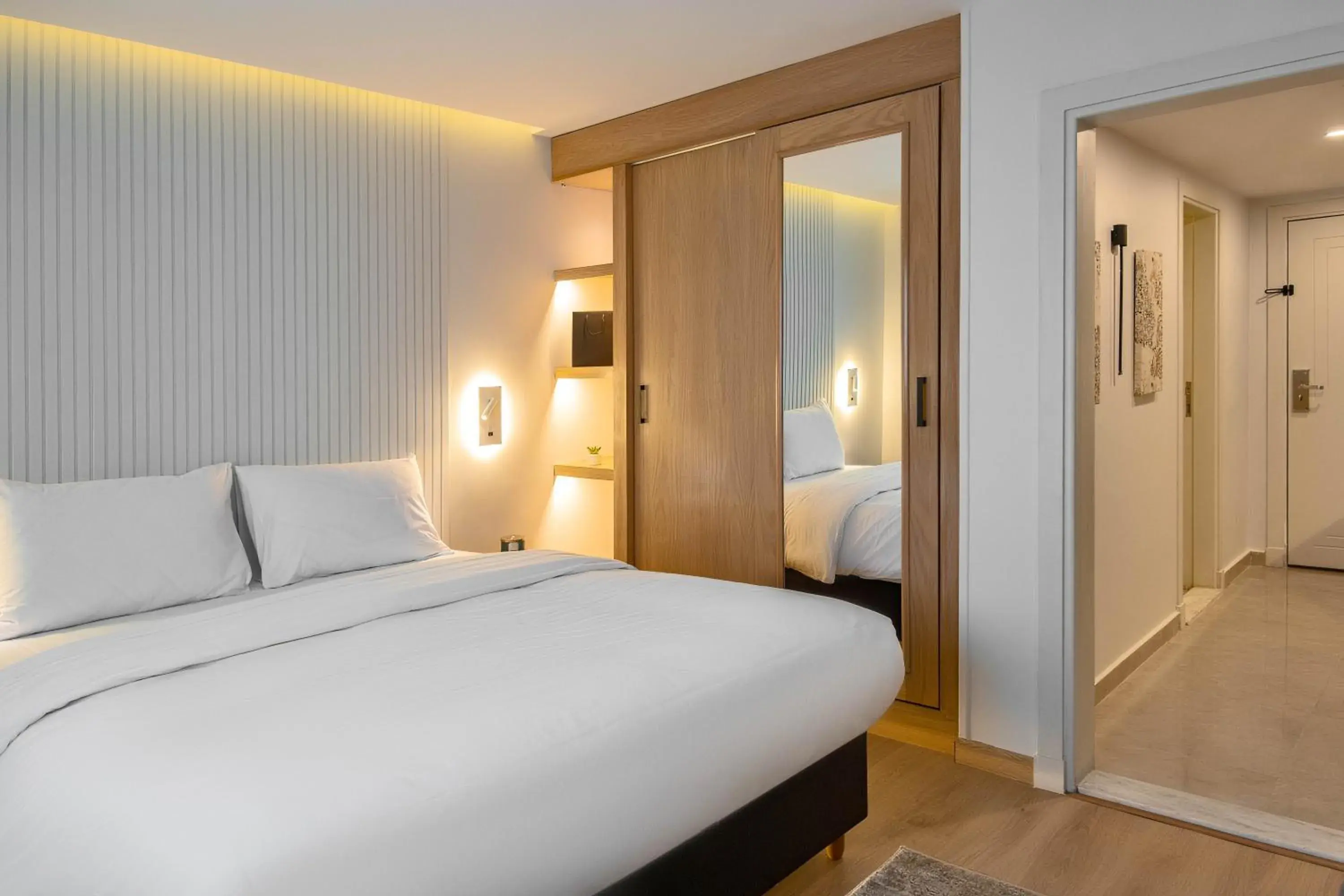 Photo of the whole room, Bed in Parkside Boutique Serviced Apartments Photo of the whole room, Bed in Parkside Boutique Serviced Apartments