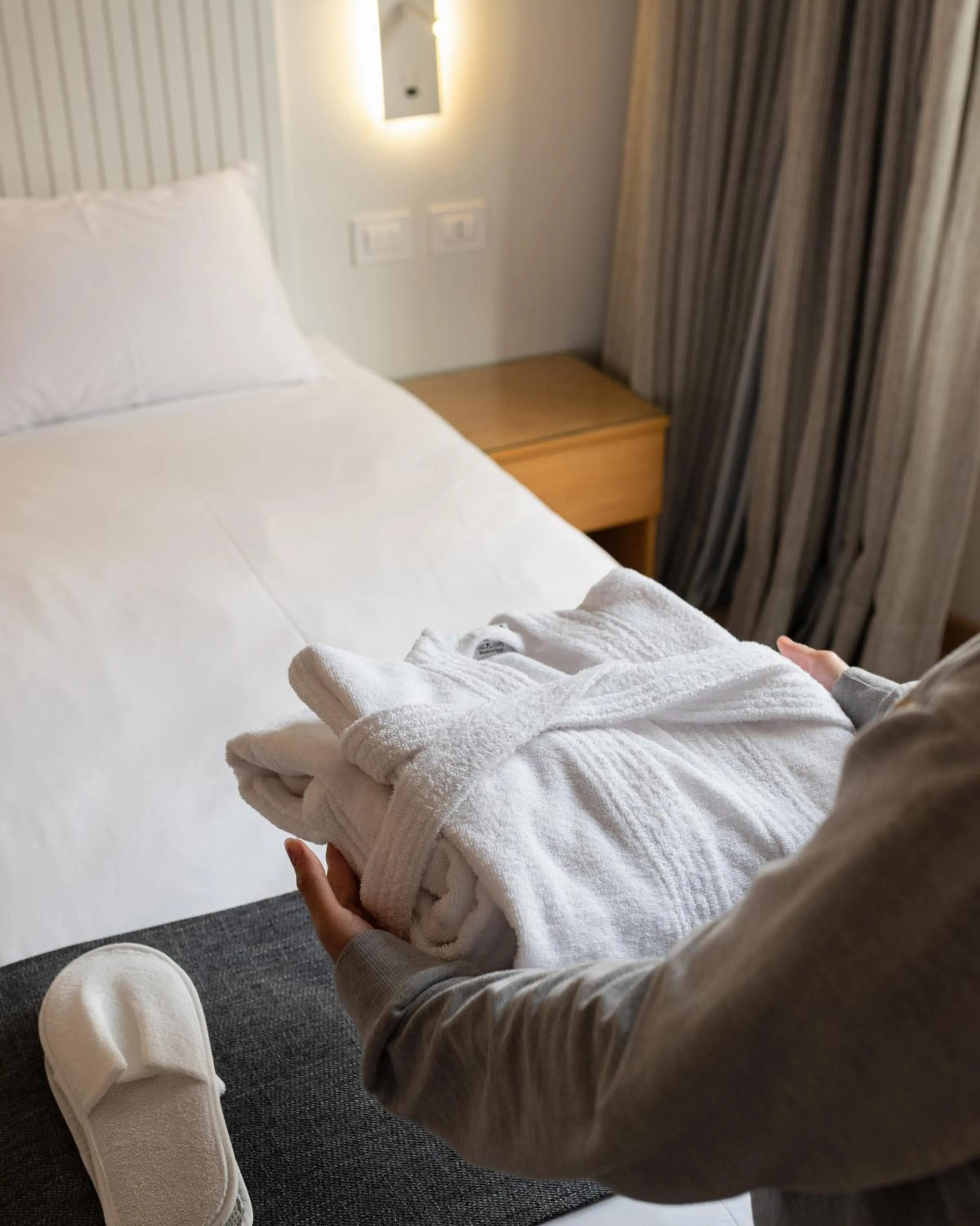 Bed in Parkside Boutique Serviced Apartments