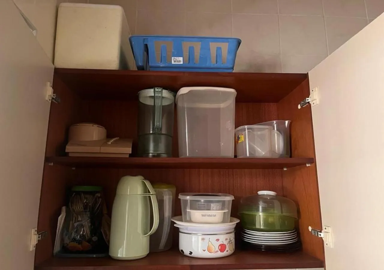 Coffee/tea facilities in Apartamento Vila Tupi Praia Grande