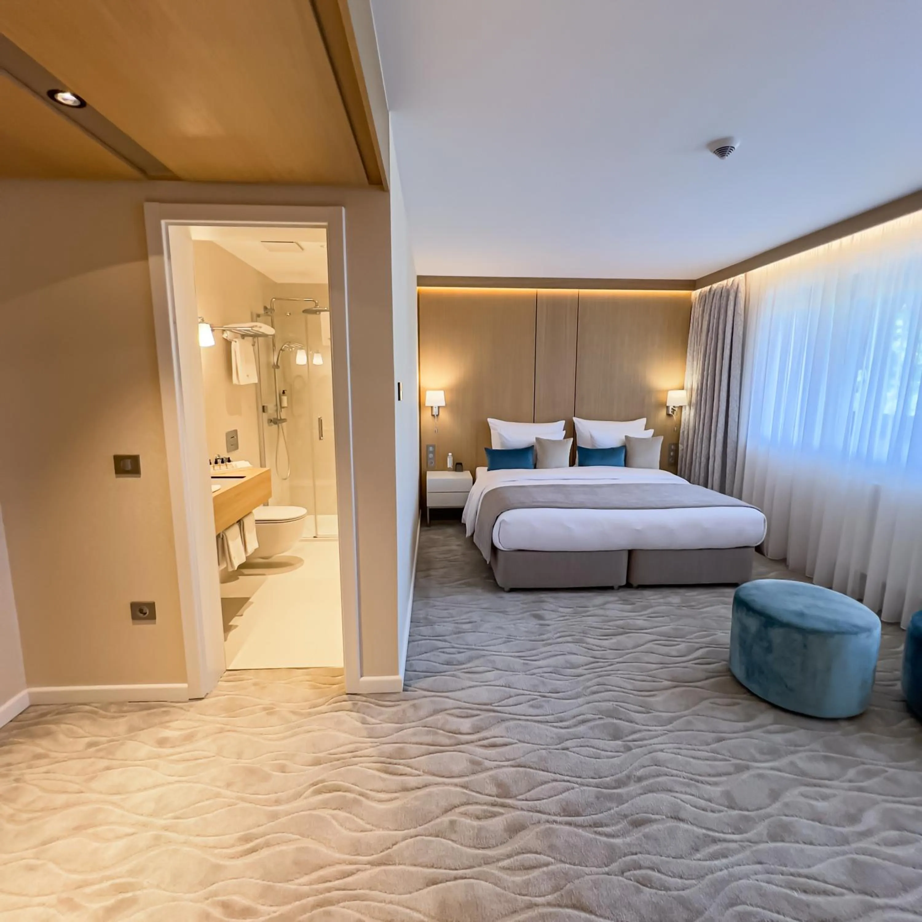 Bed in Normafa Hotel & Retreat