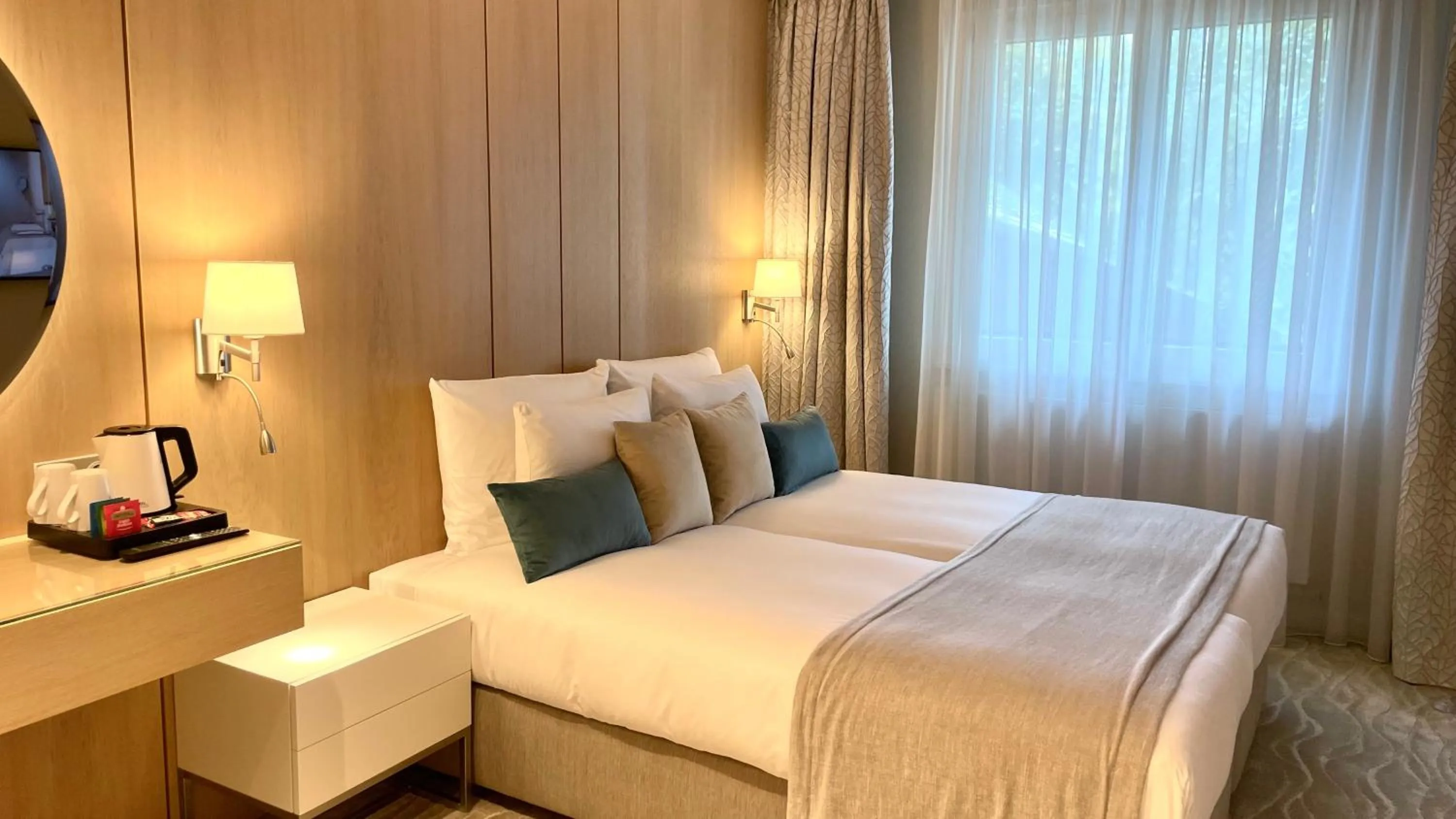 Bedroom in Normafa Hotel & Retreat