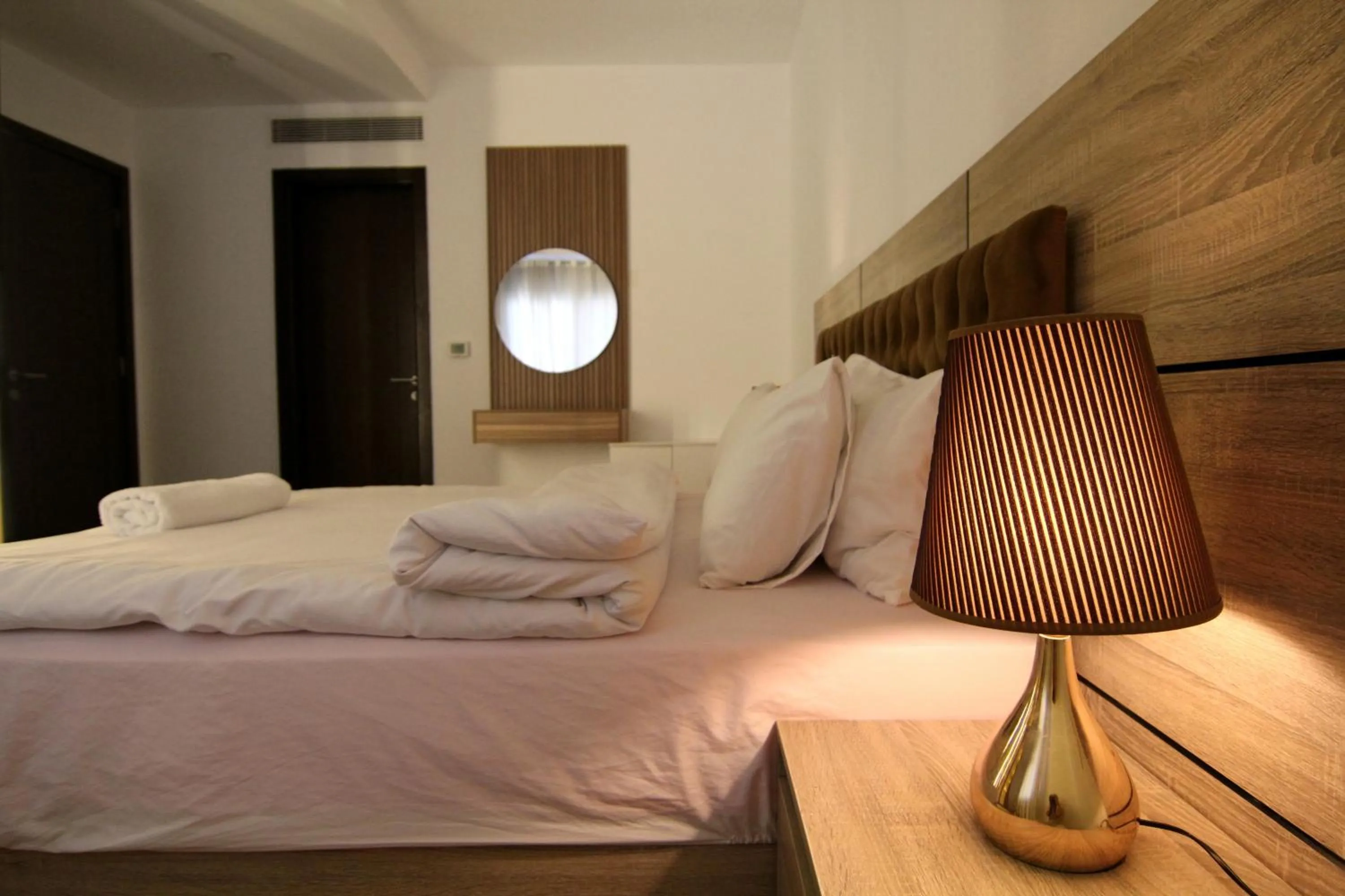 Bedroom, Bed in Axxodia- Apartments In Cairo Festival City