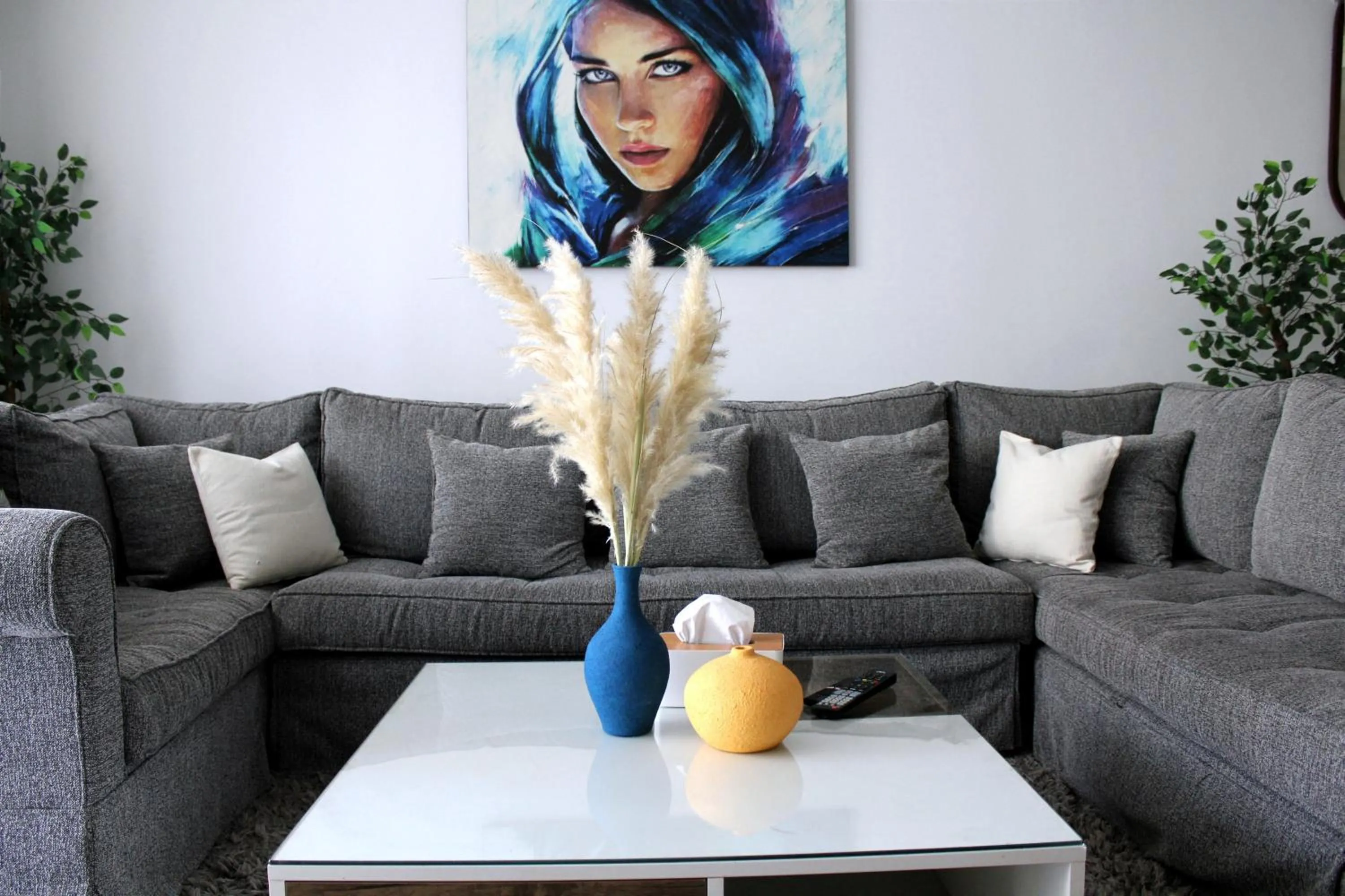 Living room in Axxodia- Apartments In Cairo Festival City