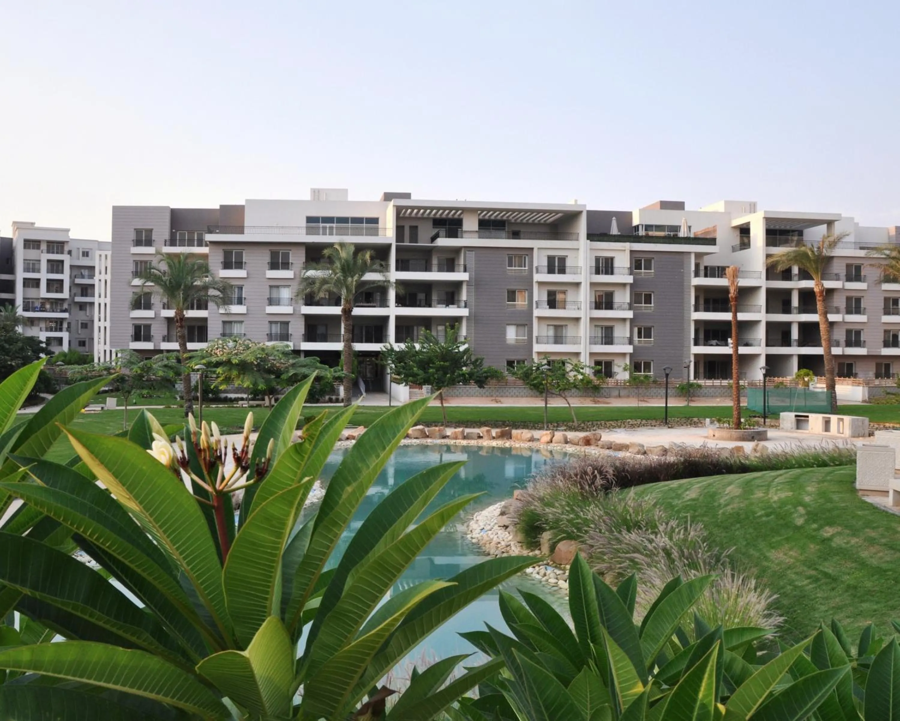 Lake view in Axxodia- Apartments In Cairo Festival City