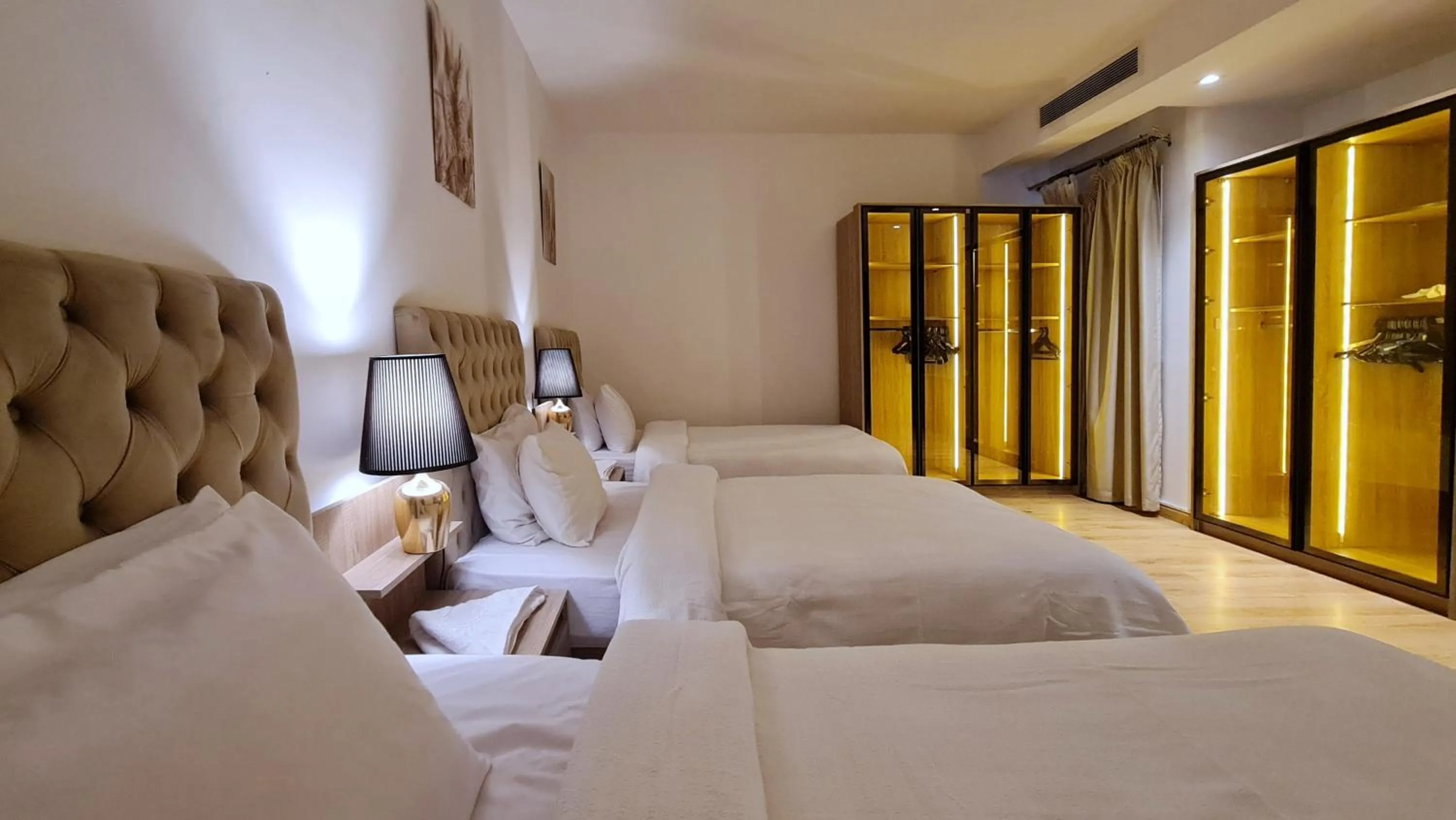 Bedroom, Bed in Axxodia- Apartments In Cairo Festival City