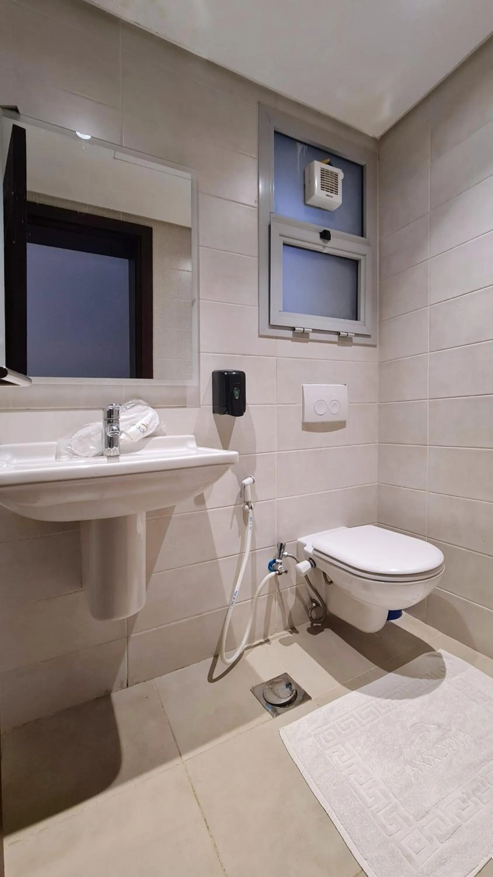 Toilet in Axxodia- Apartments In Cairo Festival City