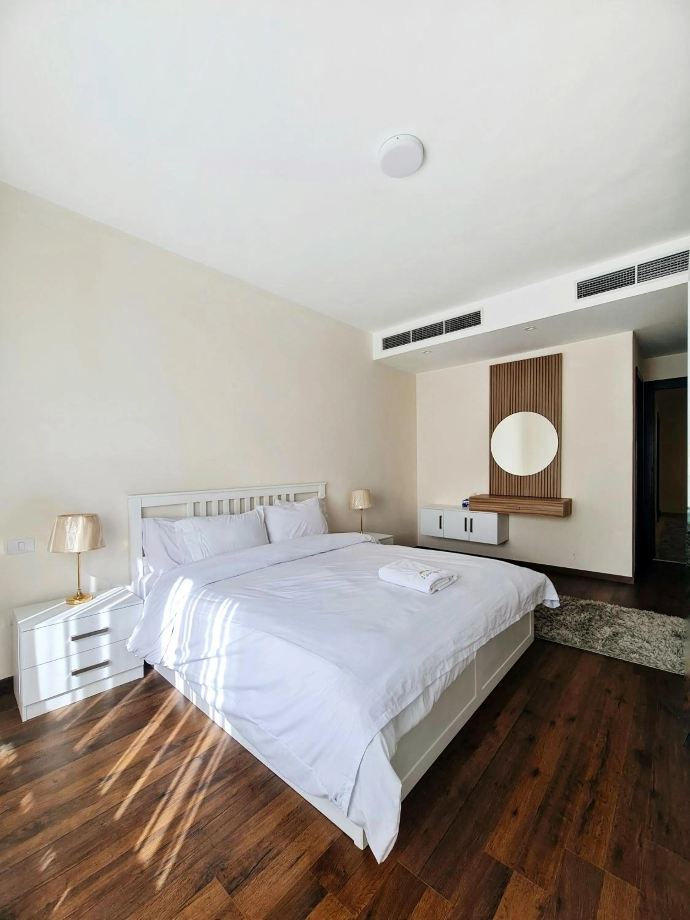 Bed in Axxodia- Apartments In Cairo Festival City