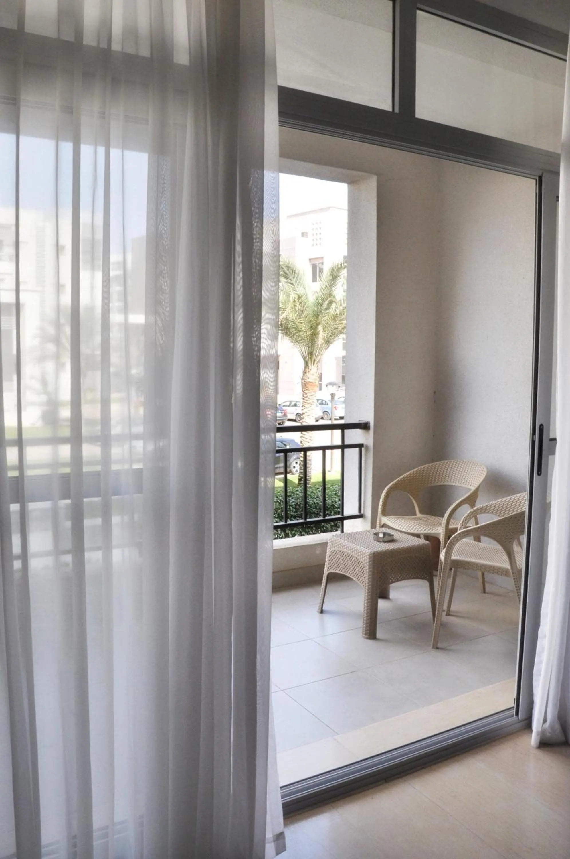 Balcony/Terrace in Axxodia- Apartments In Cairo Festival City