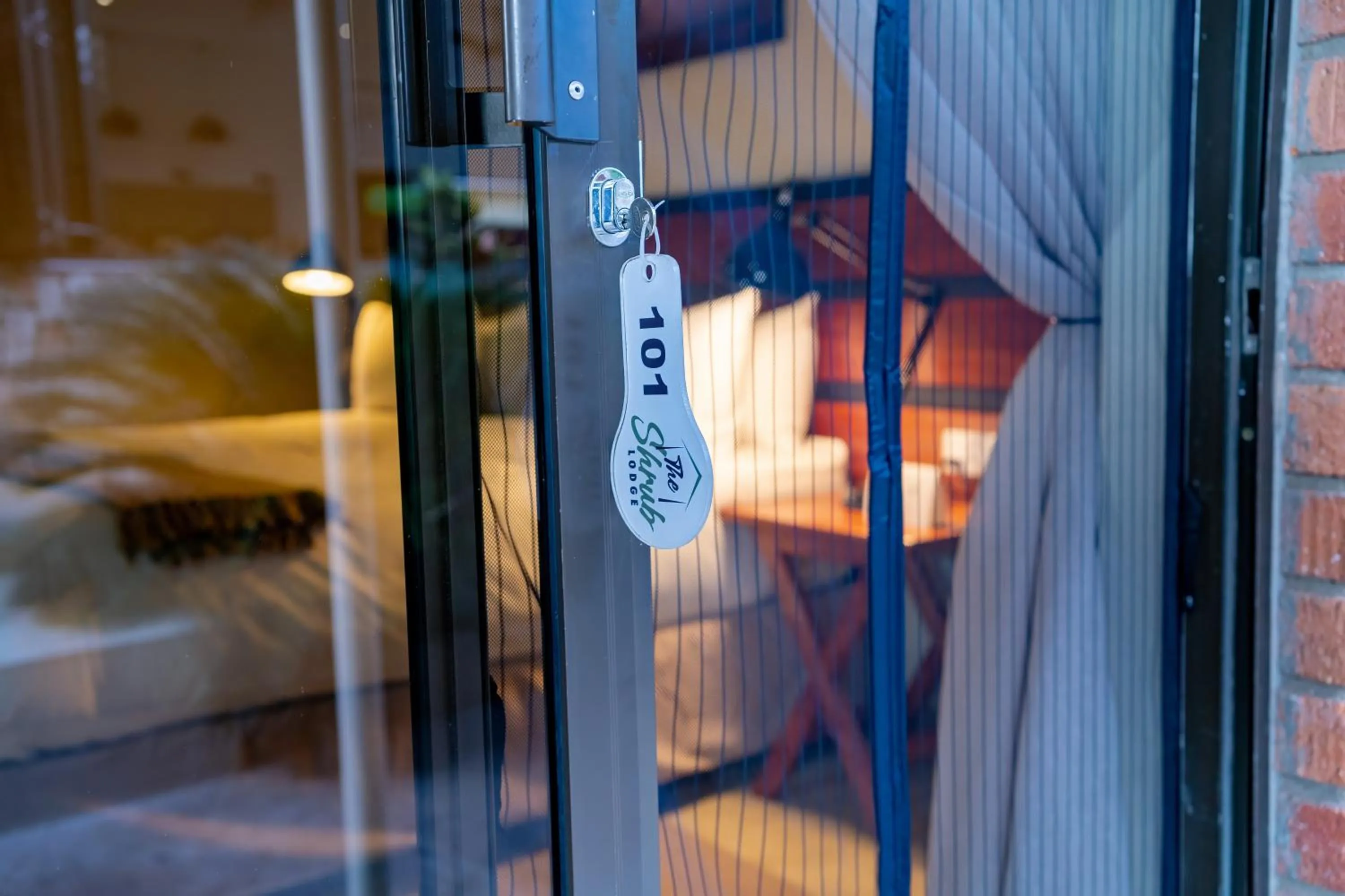 Bed in The Shrub Lodge