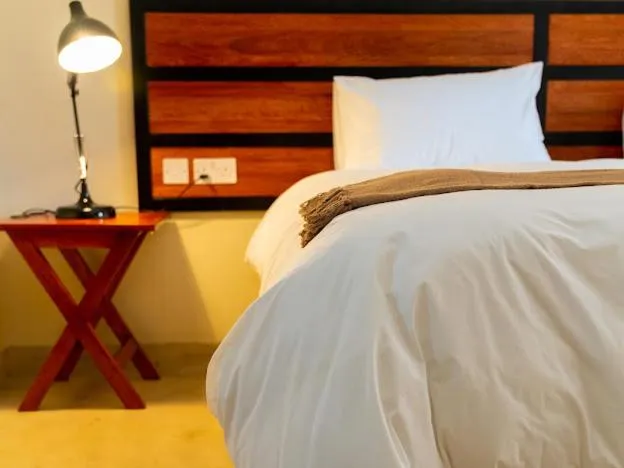 Bed in The Shrub Lodge