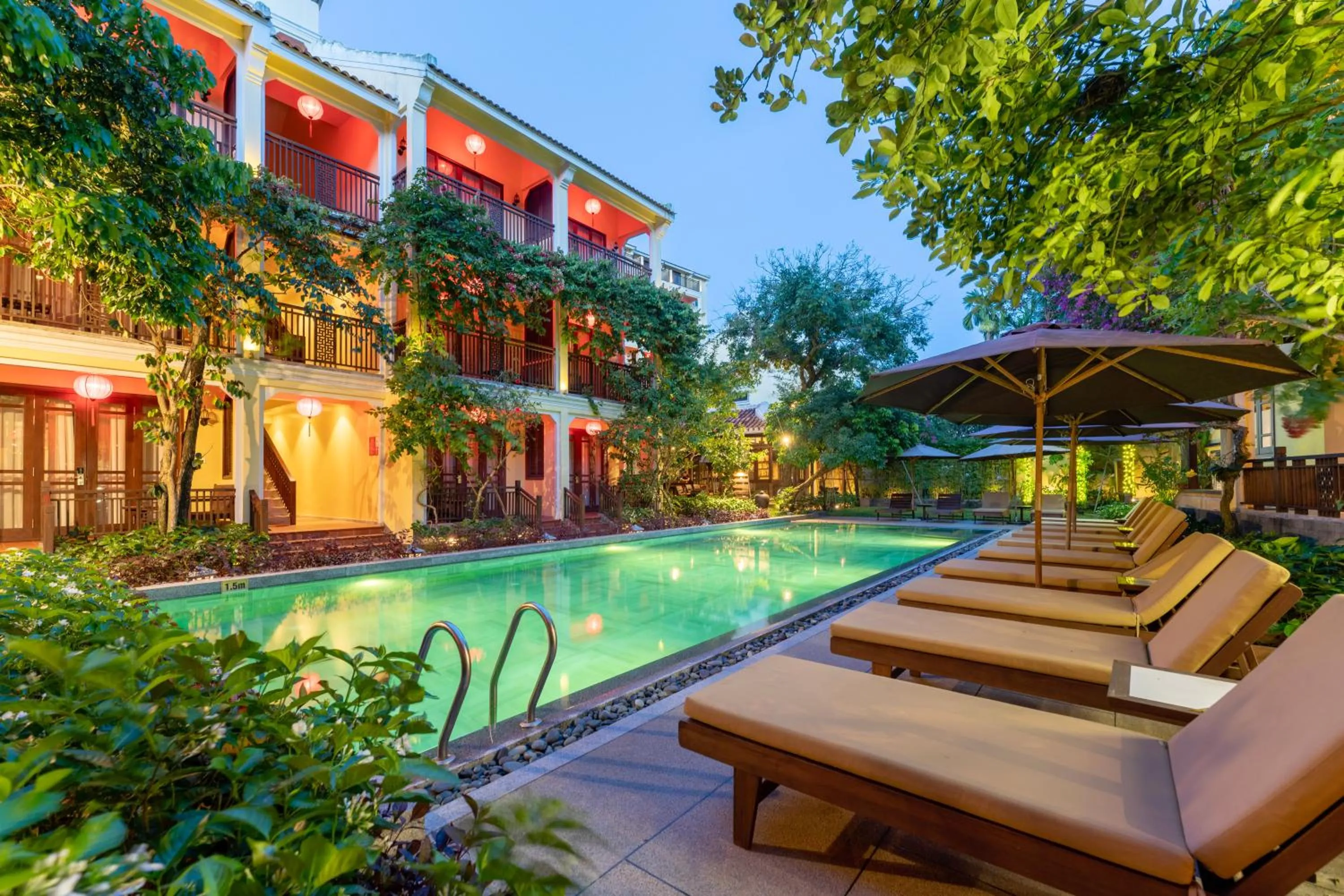 Property building in Ahoy Hoi An Boutique Resort & Spa