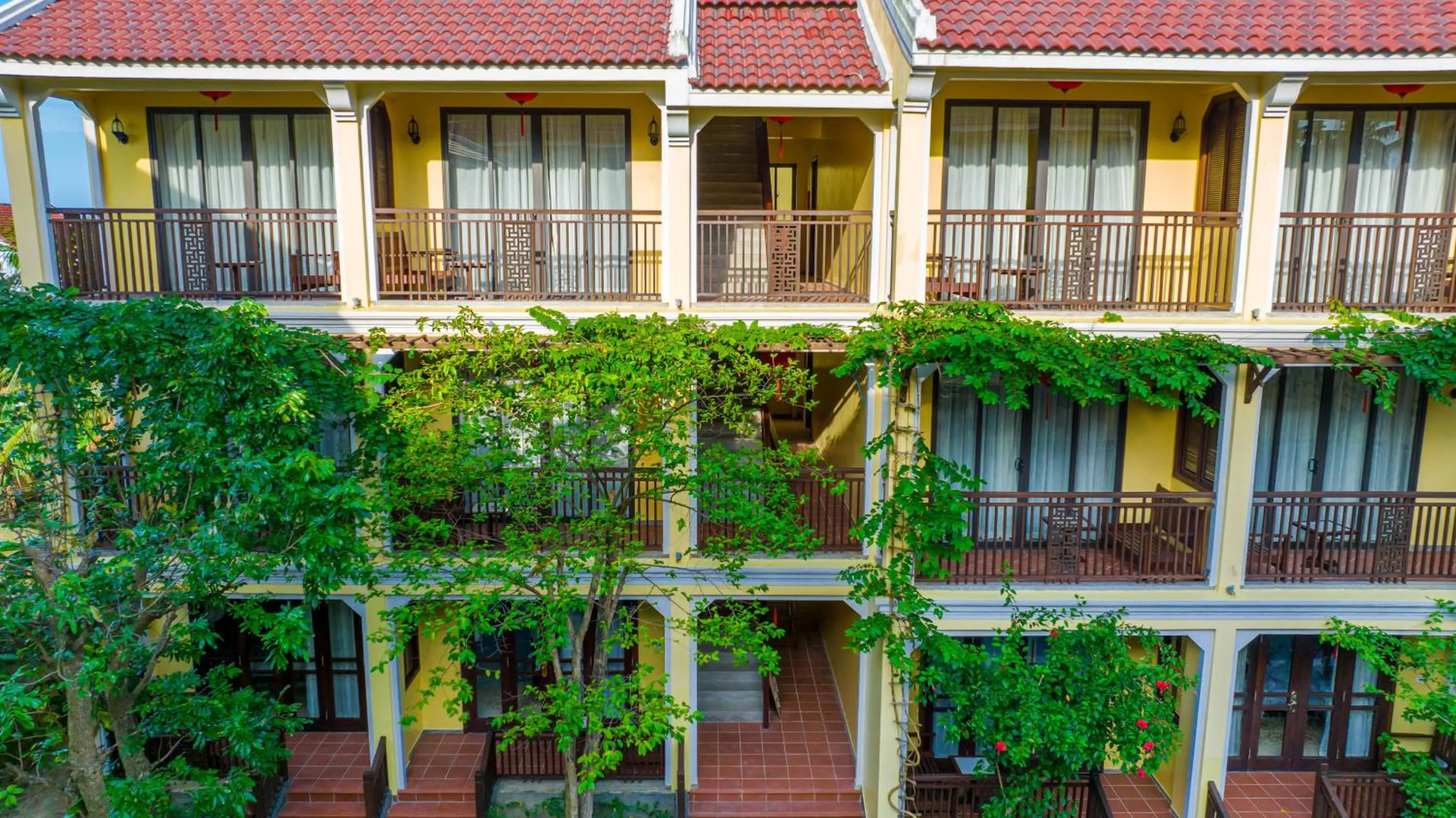 Property building in Ahoy Hoi An Boutique Resort & Spa