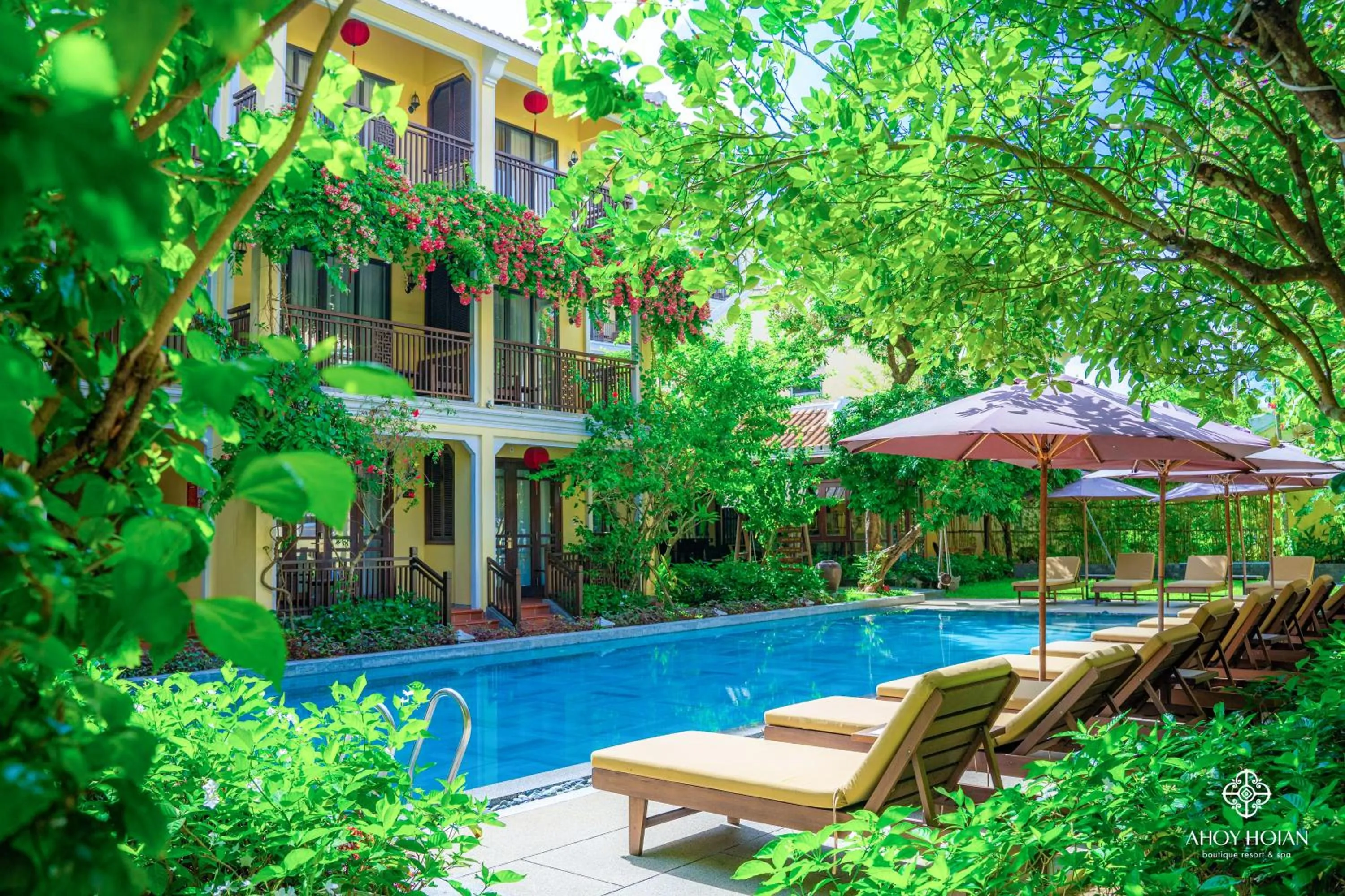 Property building in Ahoy Hoi An Boutique Resort & Spa