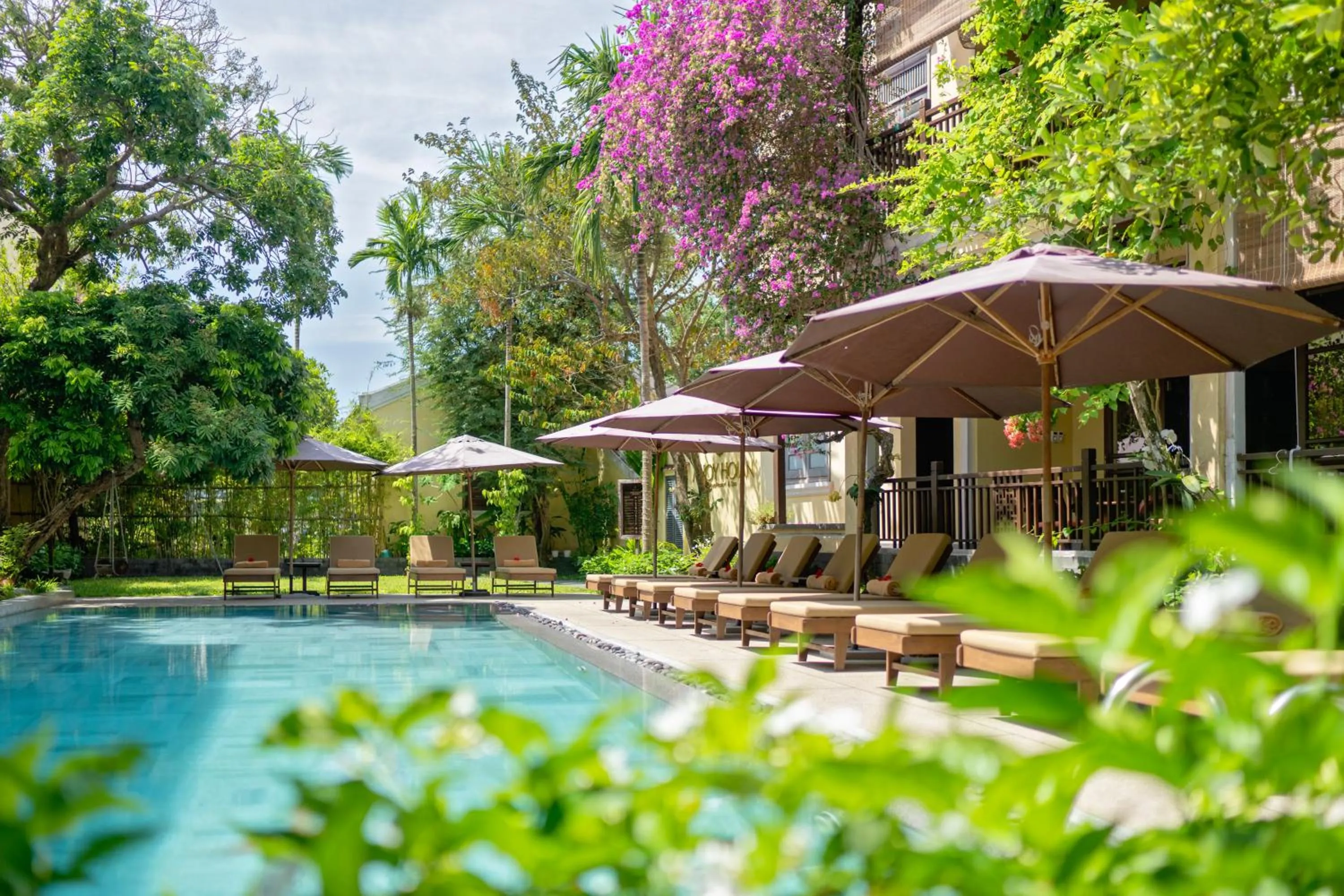 Property building in Ahoy Hoi An Boutique Resort & Spa