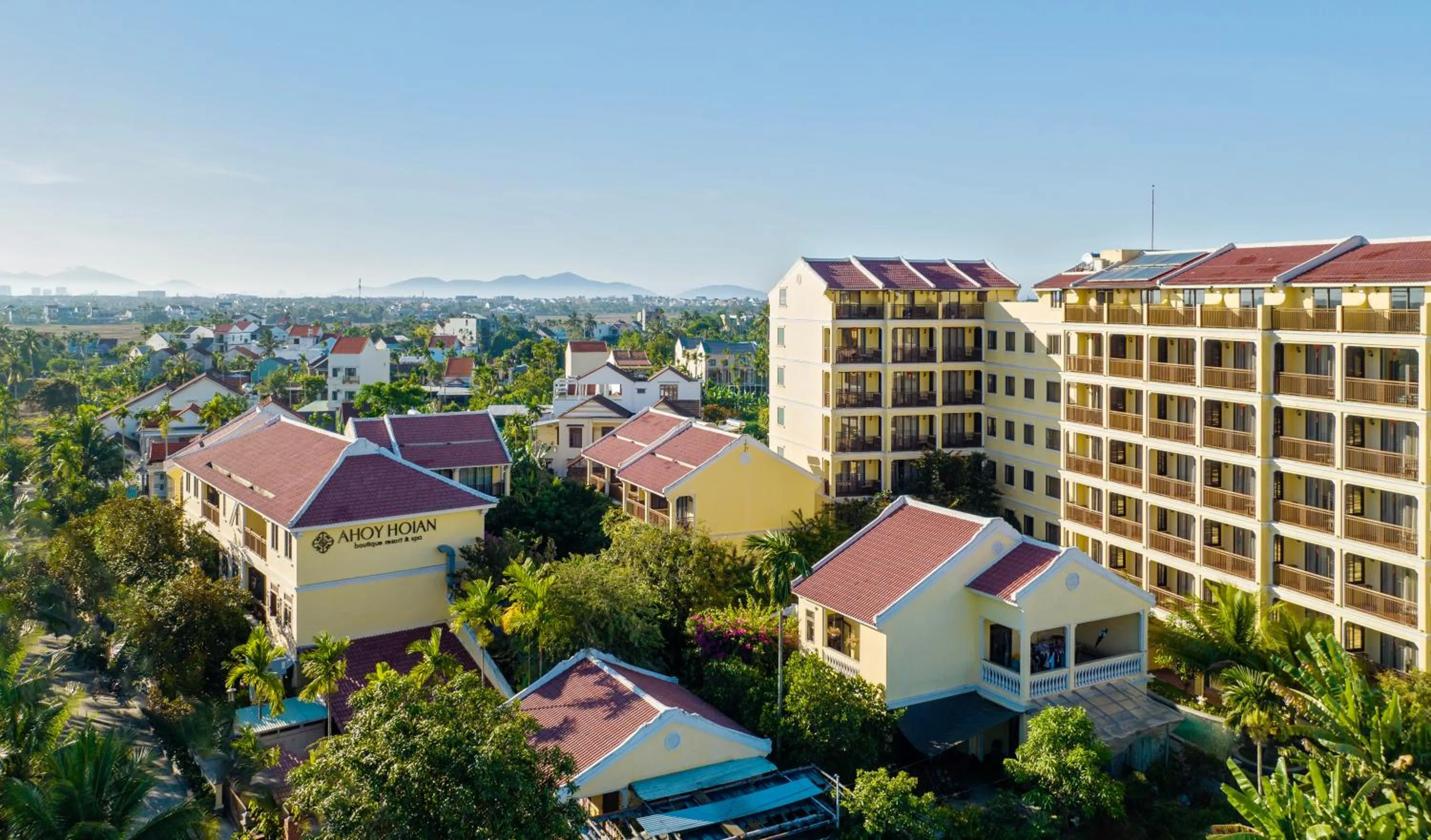 Property building in Ahoy Hoi An Boutique Resort & Spa