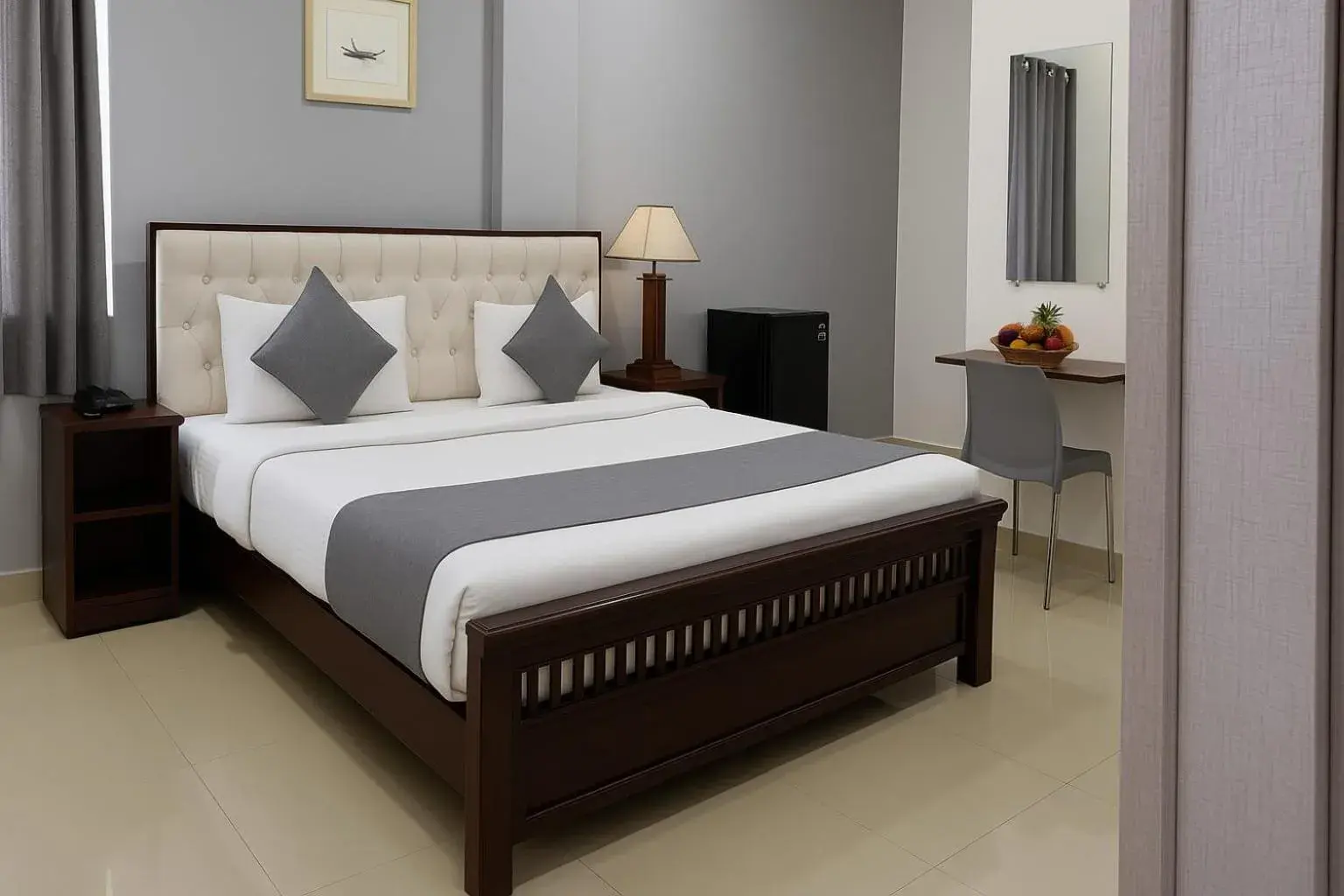 Bedroom, Bed in Hotel Prime Classic ,Airport Zone,Shamshabad Bedroom, Bed in Hotel Prime Classic ,Airport Zone,Shamshabad