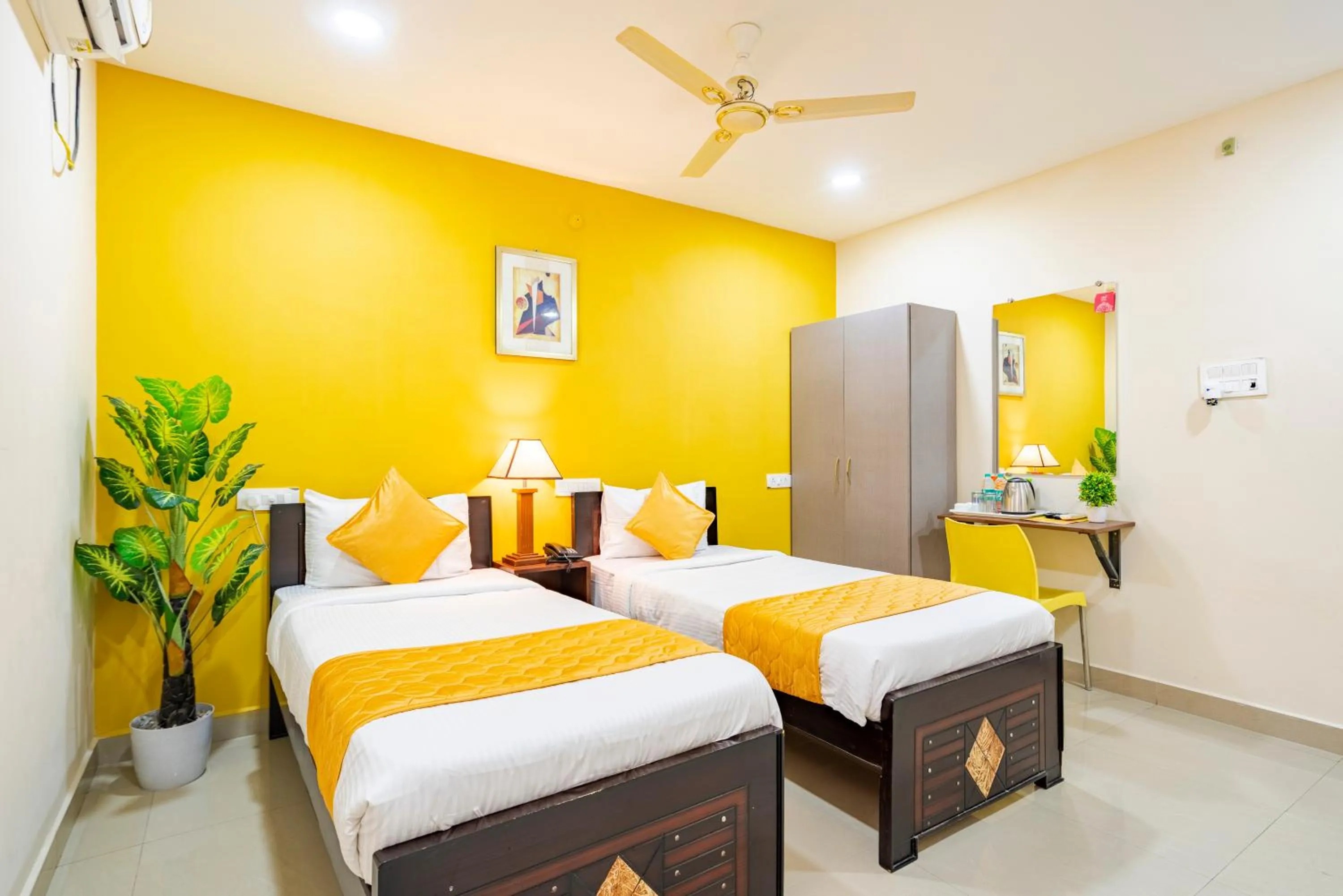 Bed in Hotel Prime Classic ,Airport Zone,Shamshabad