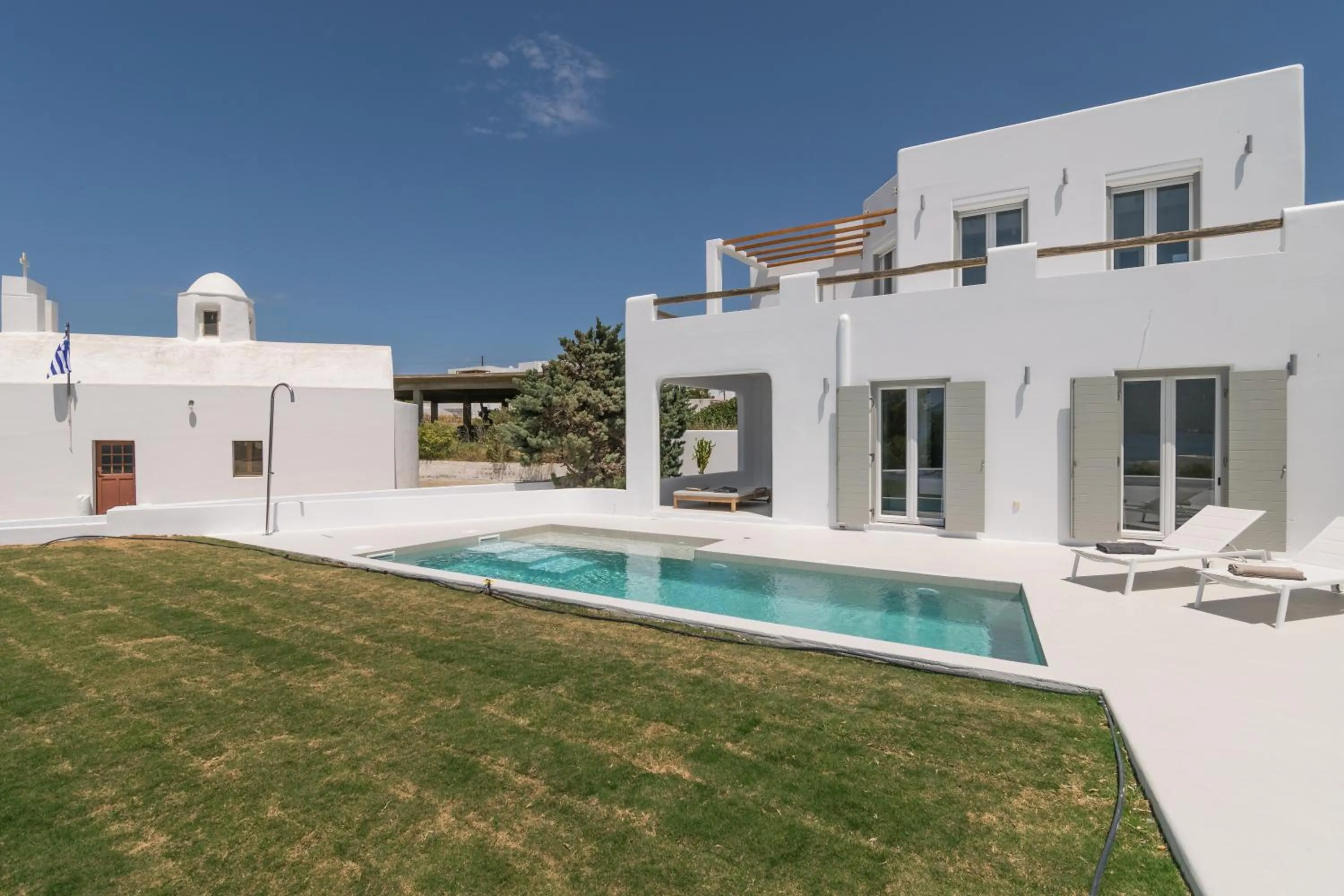 White Villa Milos