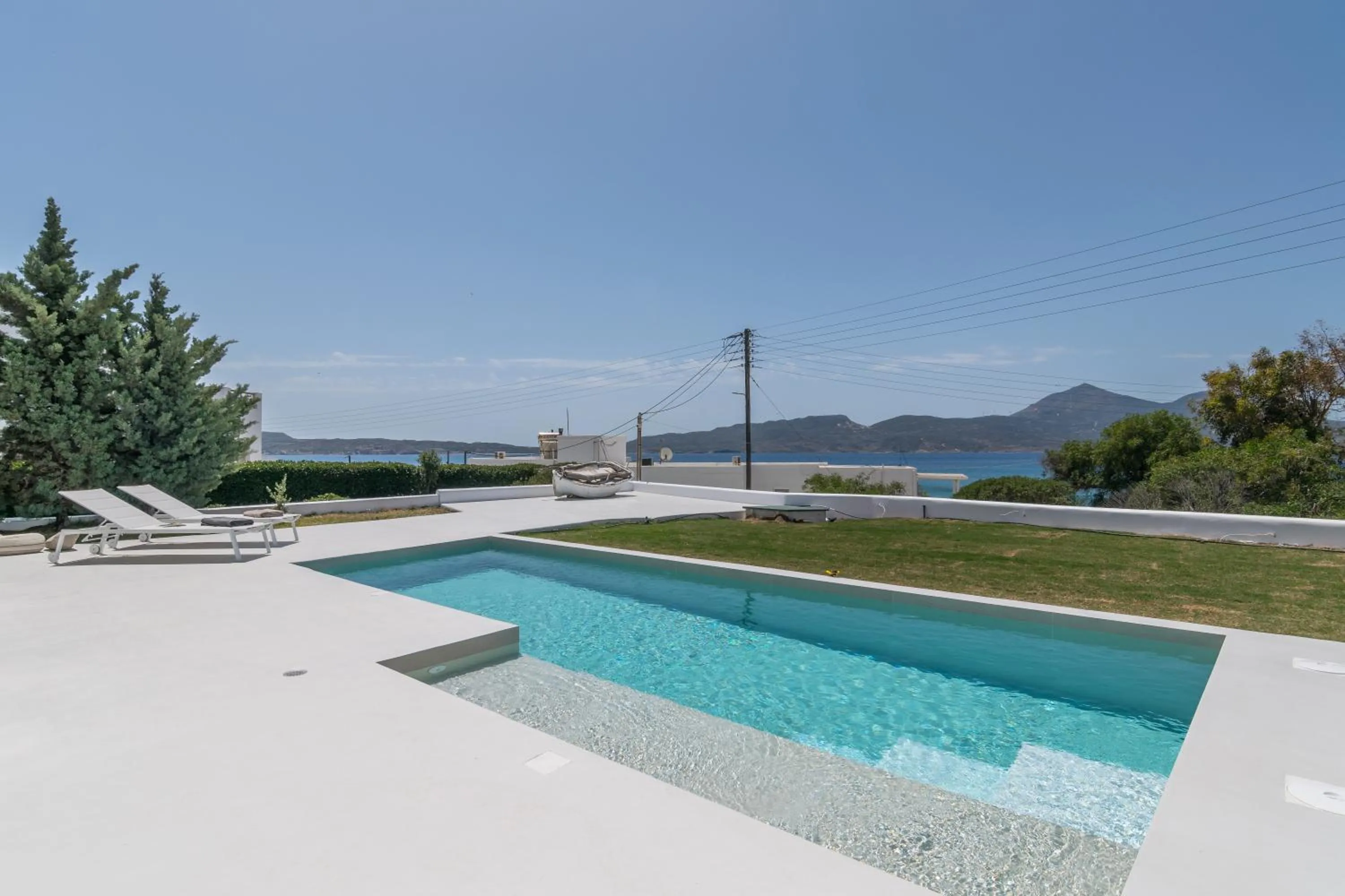 White Villa Milos