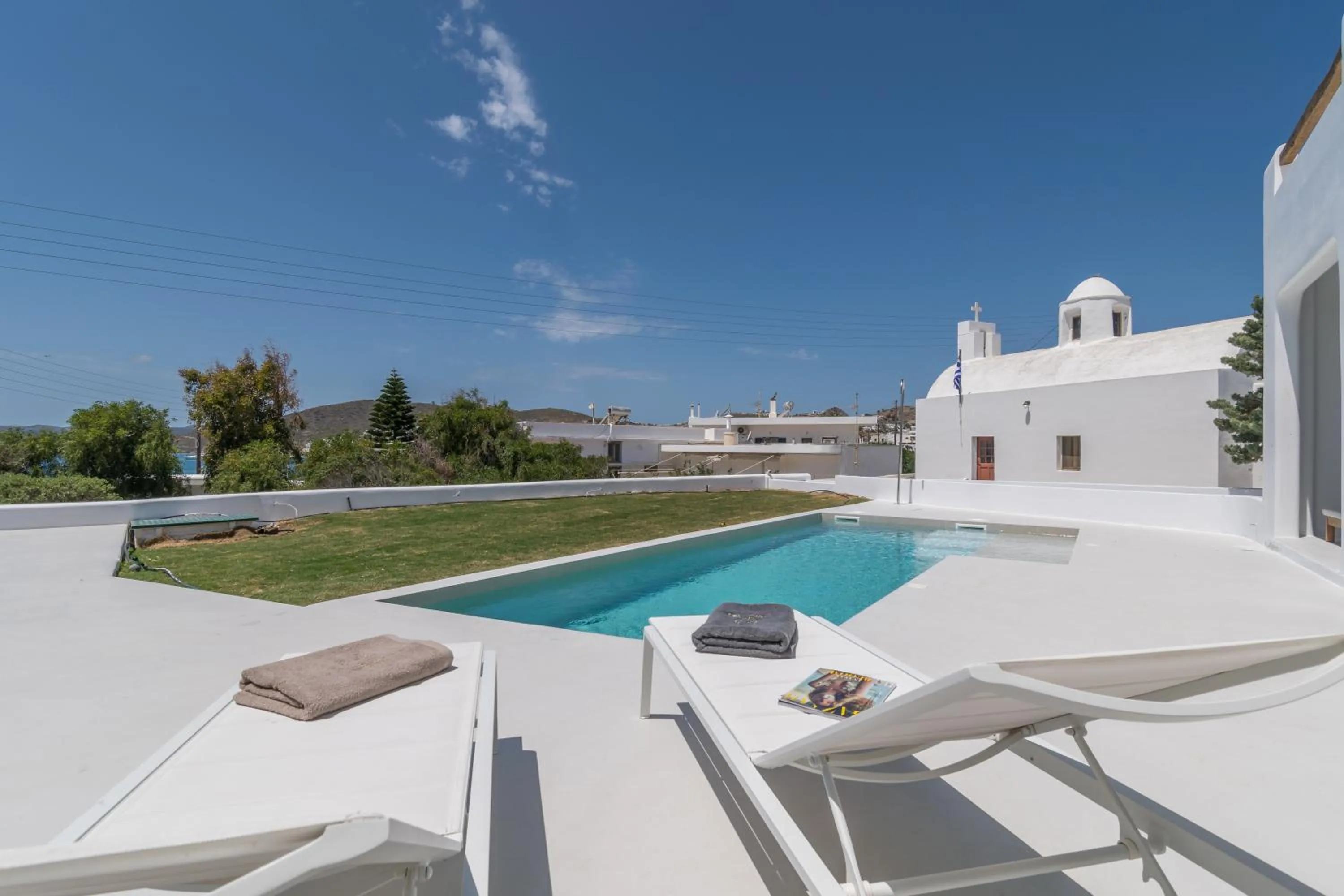 White Villa Milos