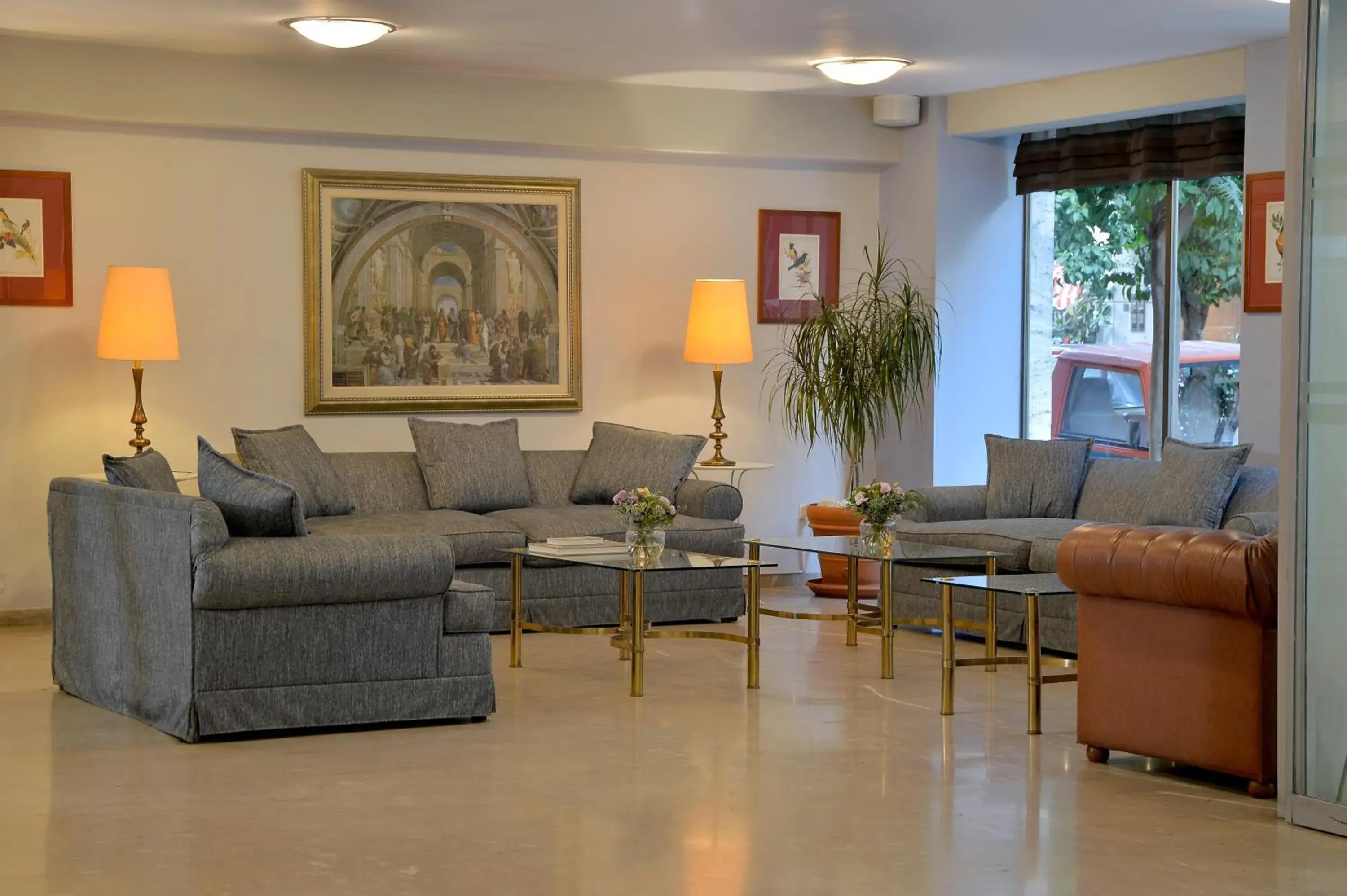 Lobby or reception in Airotel Parthenon Lobby or reception in Airotel Parthenon