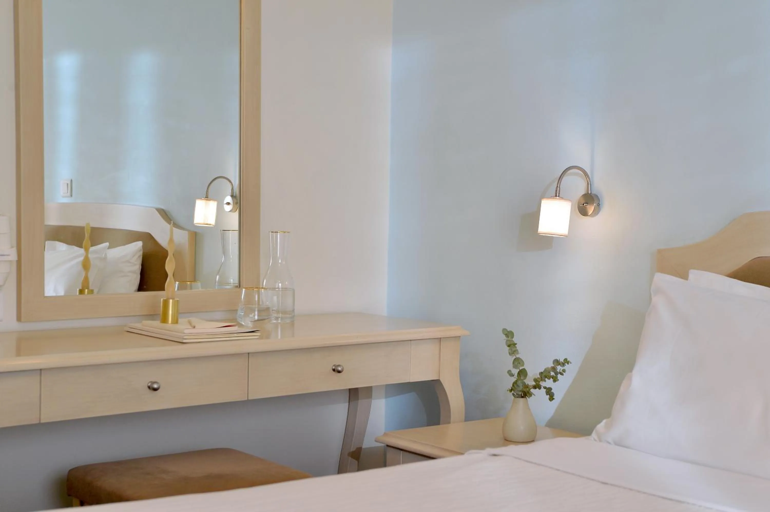 Bedroom, Bed in Airotel Parthenon