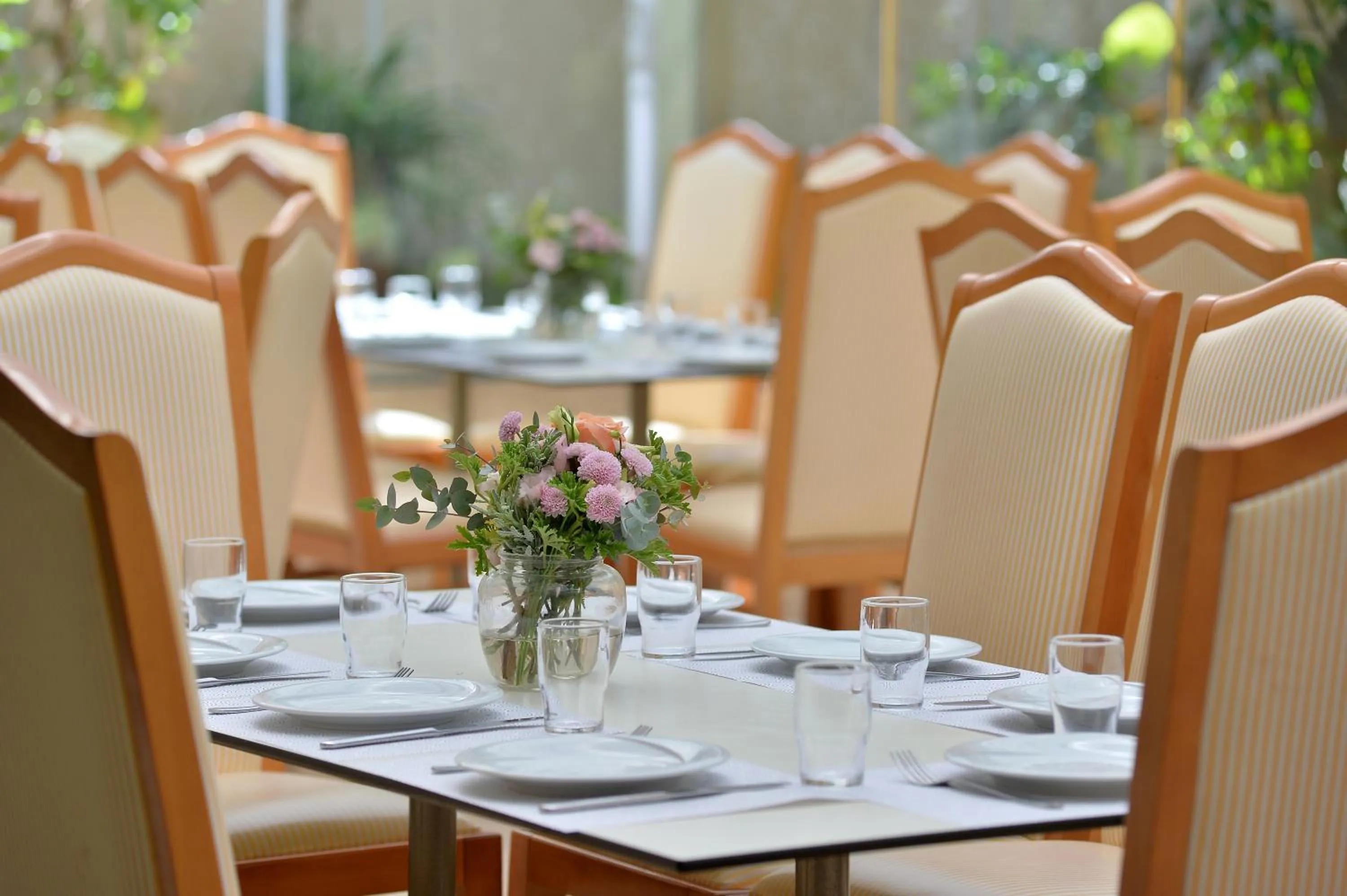 Buffet breakfast in Airotel Parthenon