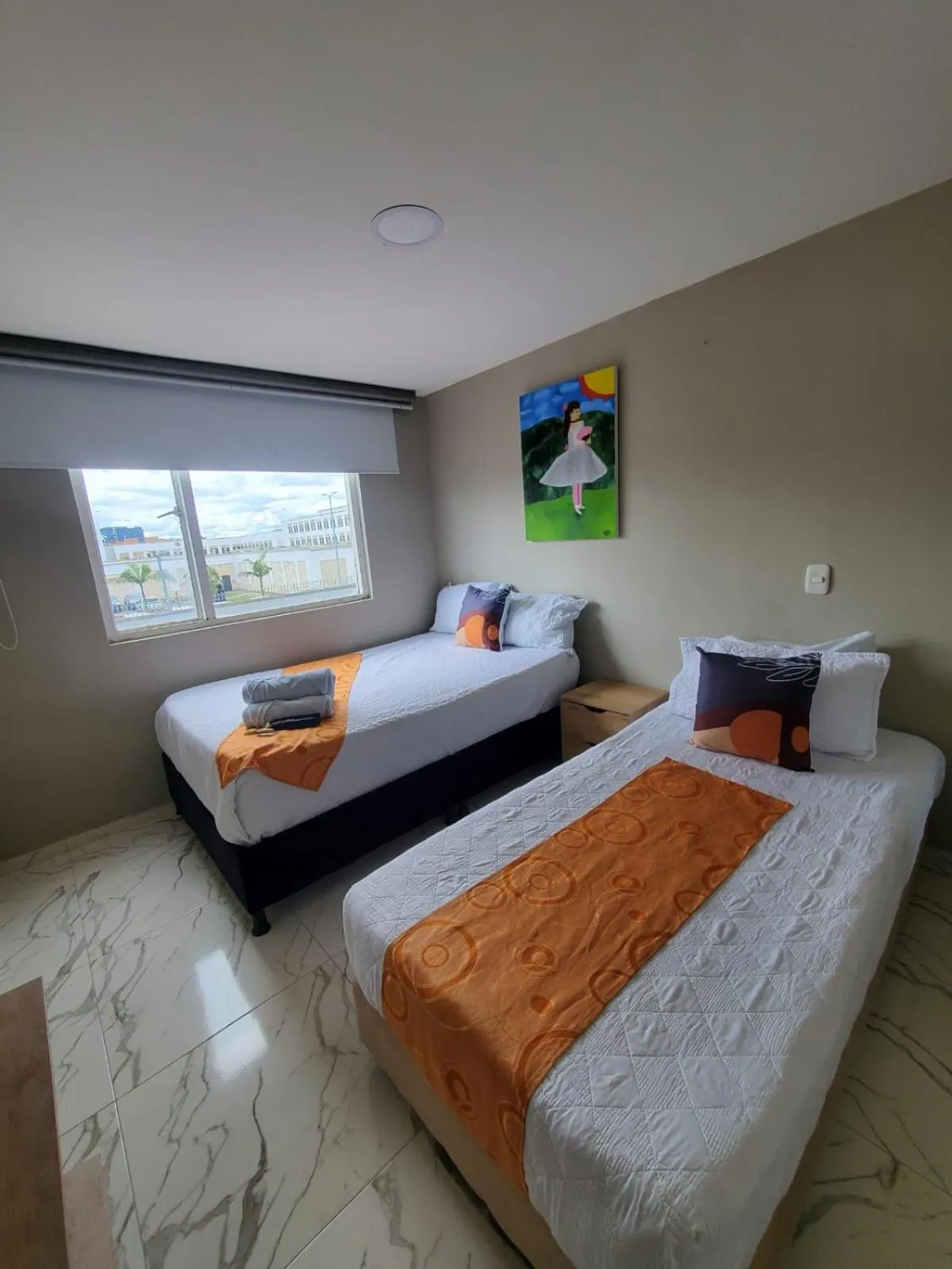 Property building, Bed in HOTEL LUXEM