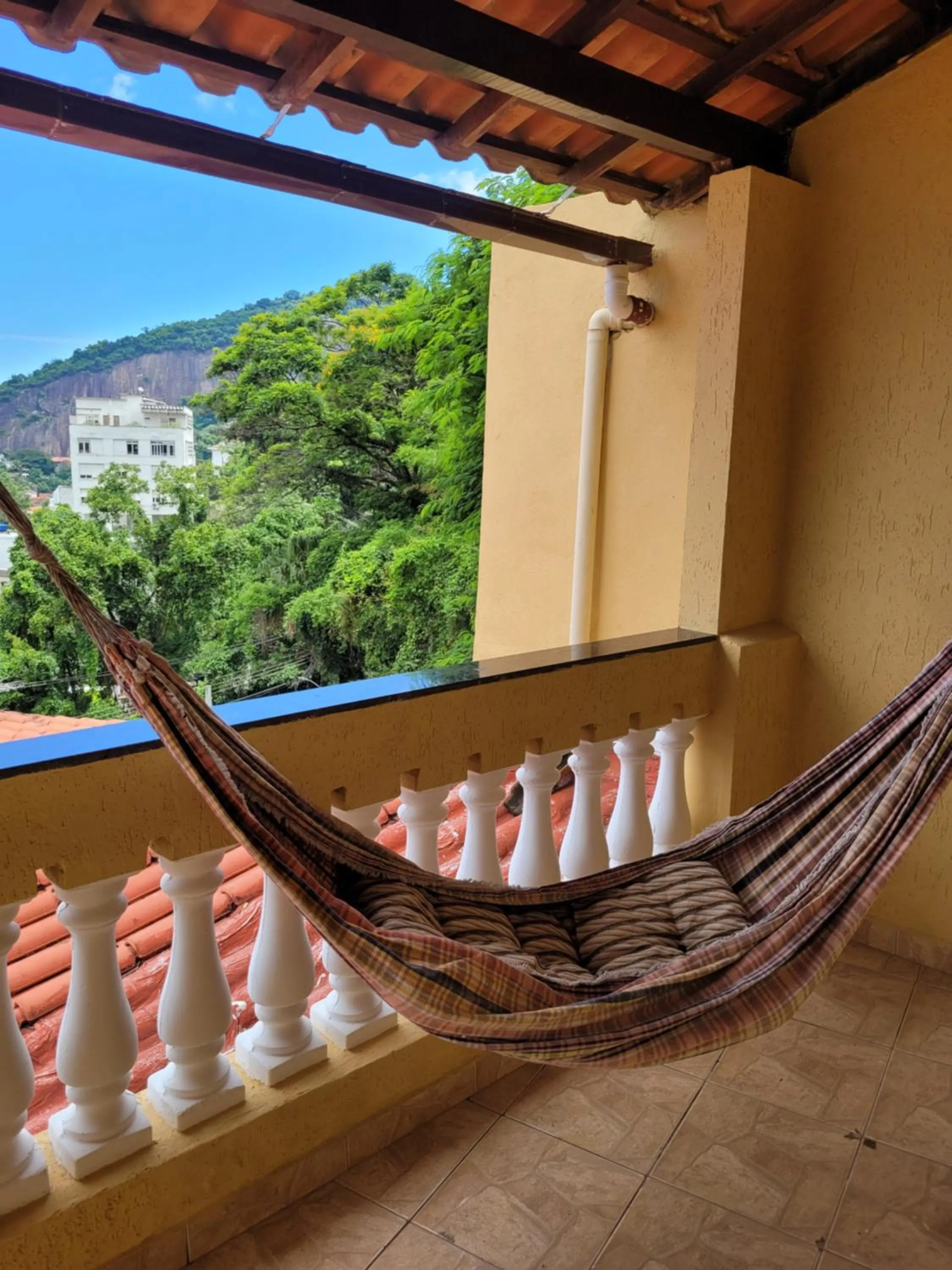 Balcony/Terrace in Santo Mirante Hostel