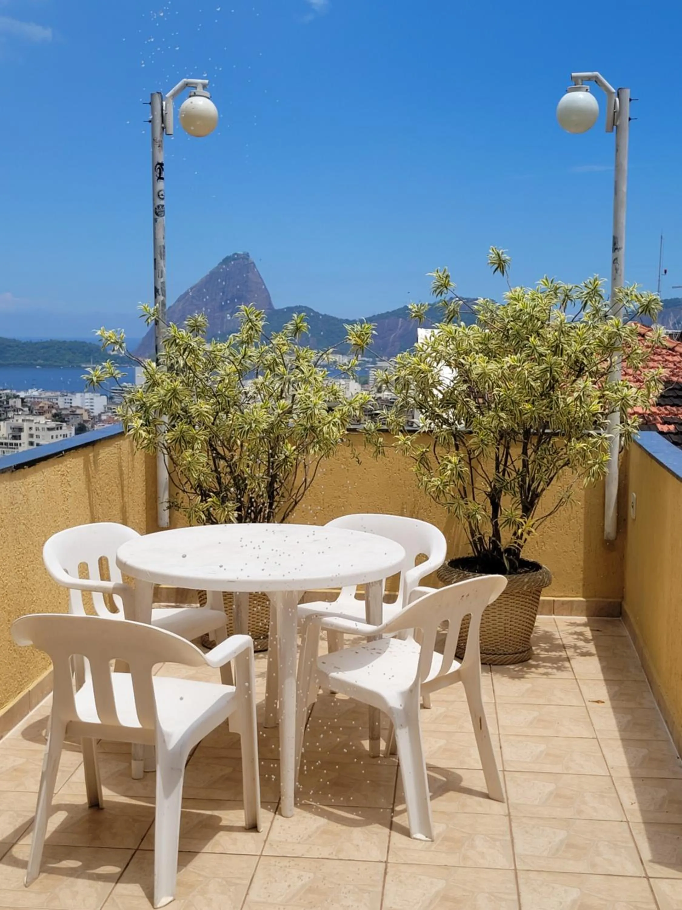 Balcony/Terrace in Santo Mirante Hostel