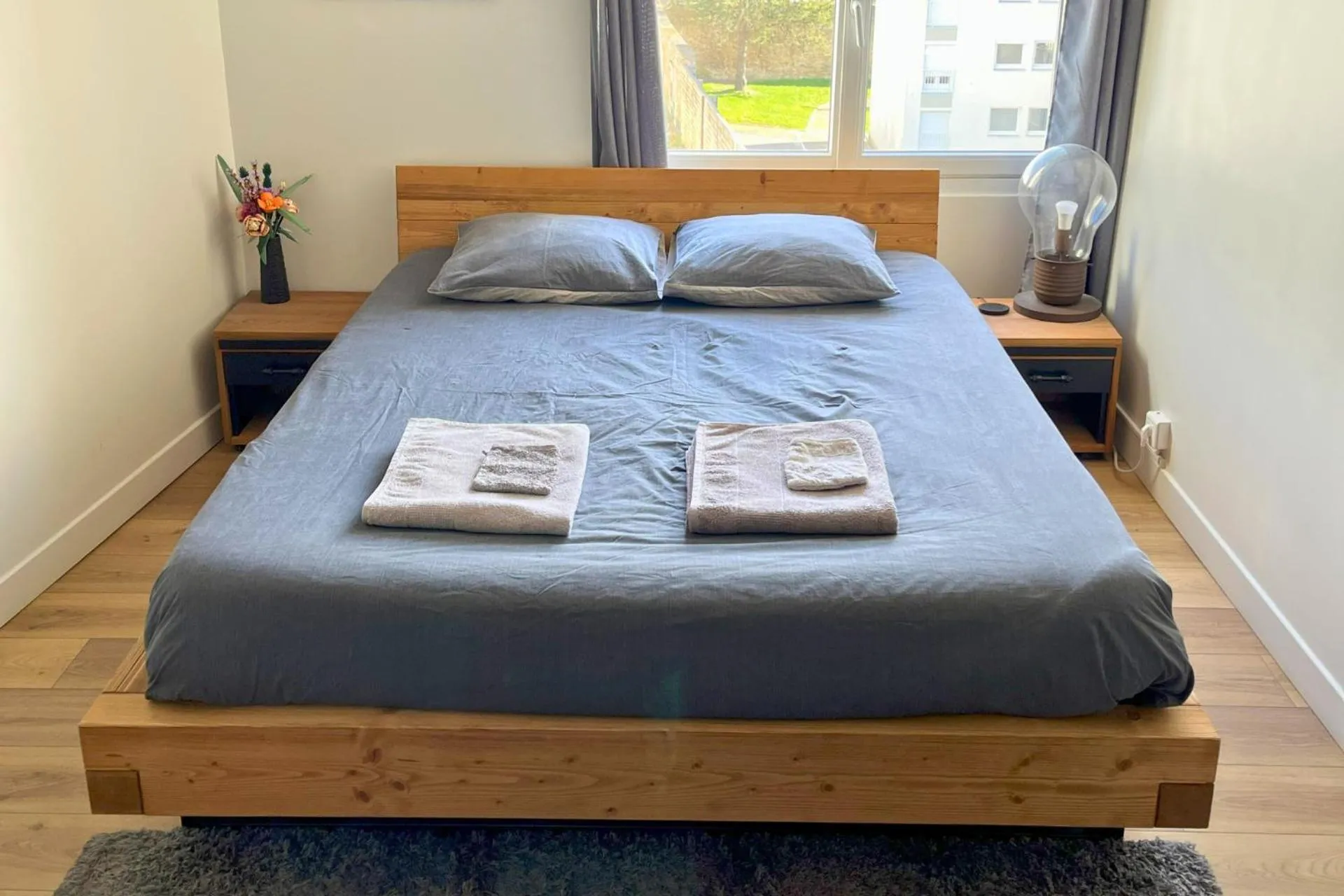 Bed in Appartement - Concarneau