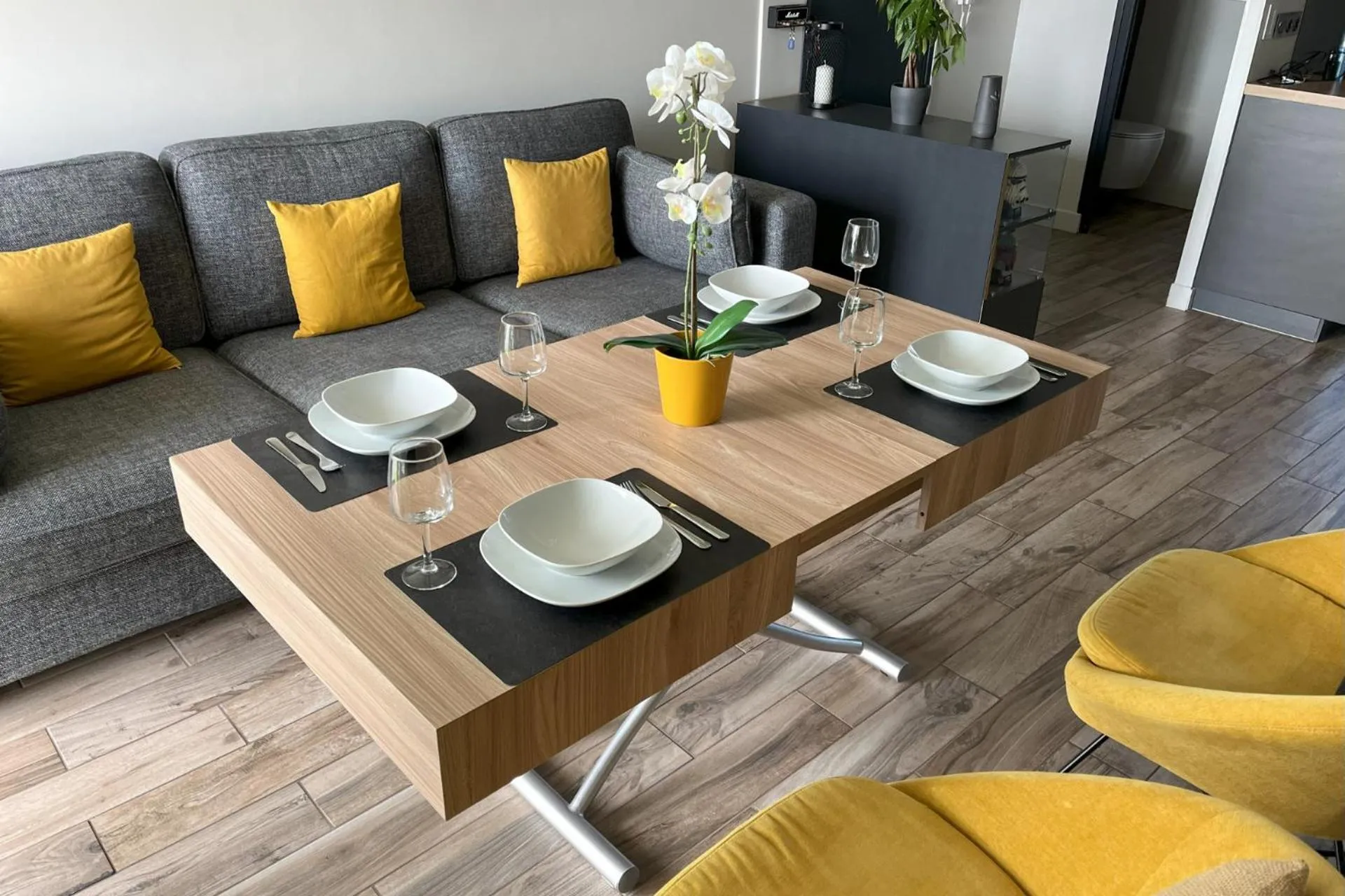 Living room in Appartement - Concarneau