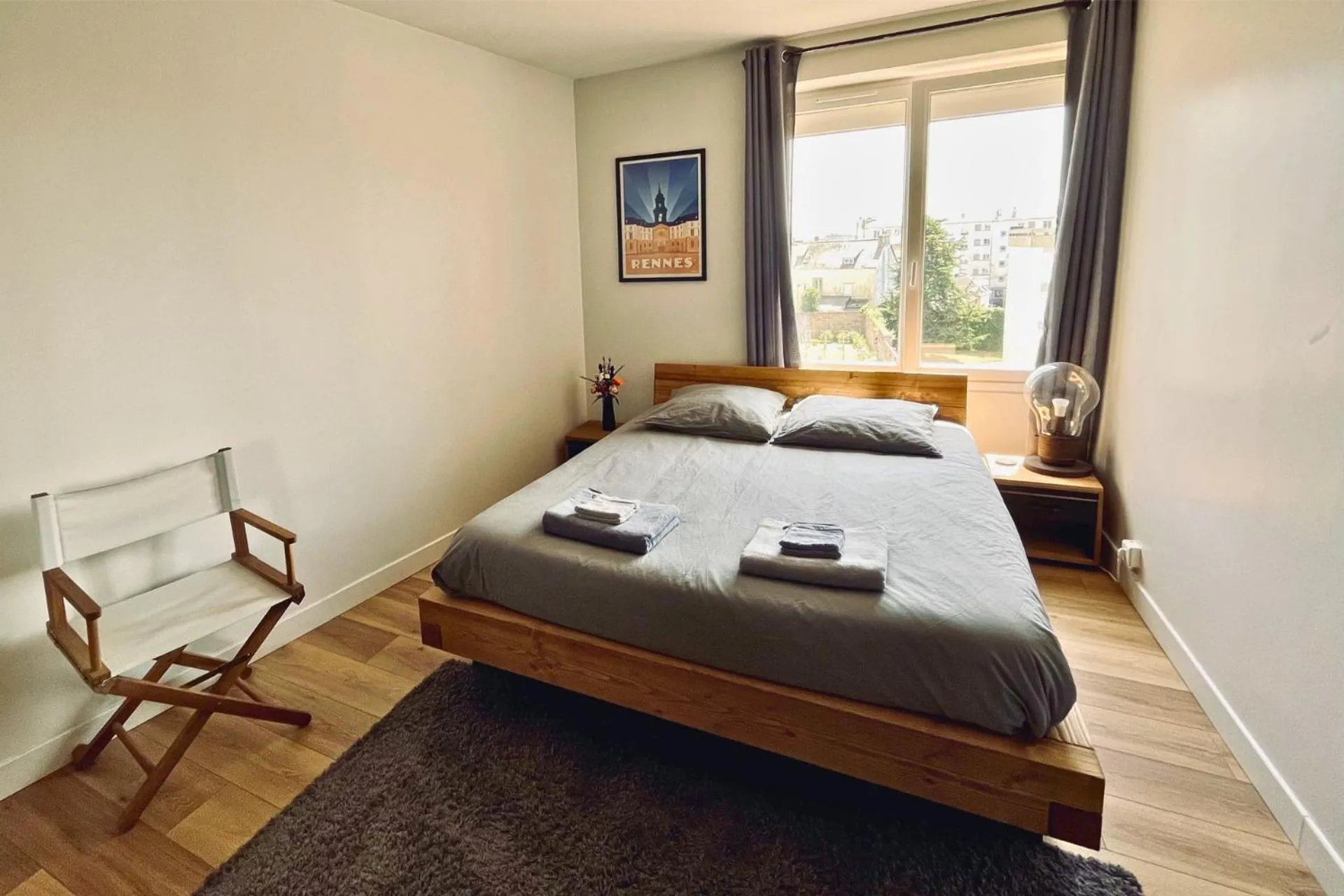 Bed in Appartement - Concarneau