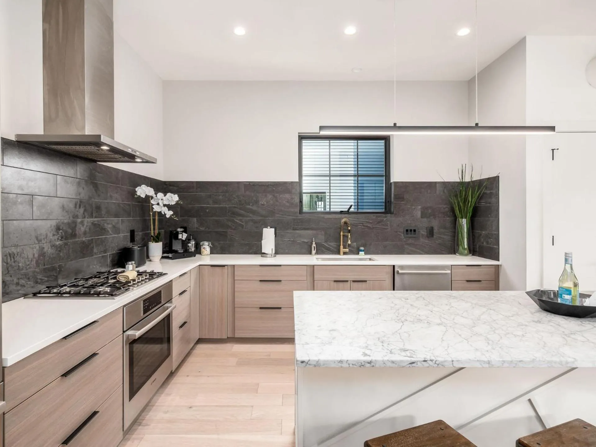 Kitchen or kitchenette in Historic German Village Industrial Masterpiece