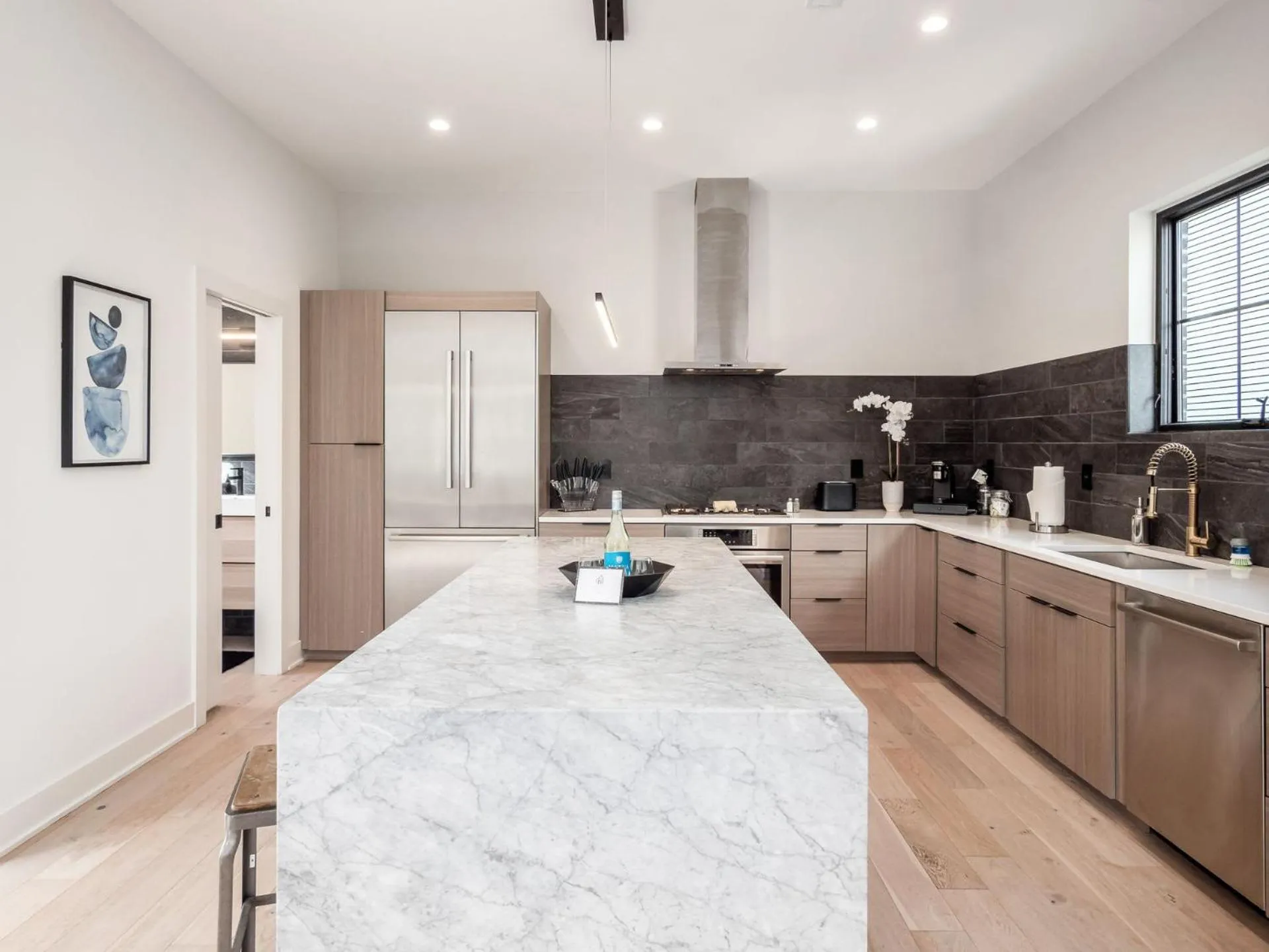 Kitchen or kitchenette in Historic German Village Industrial Masterpiece