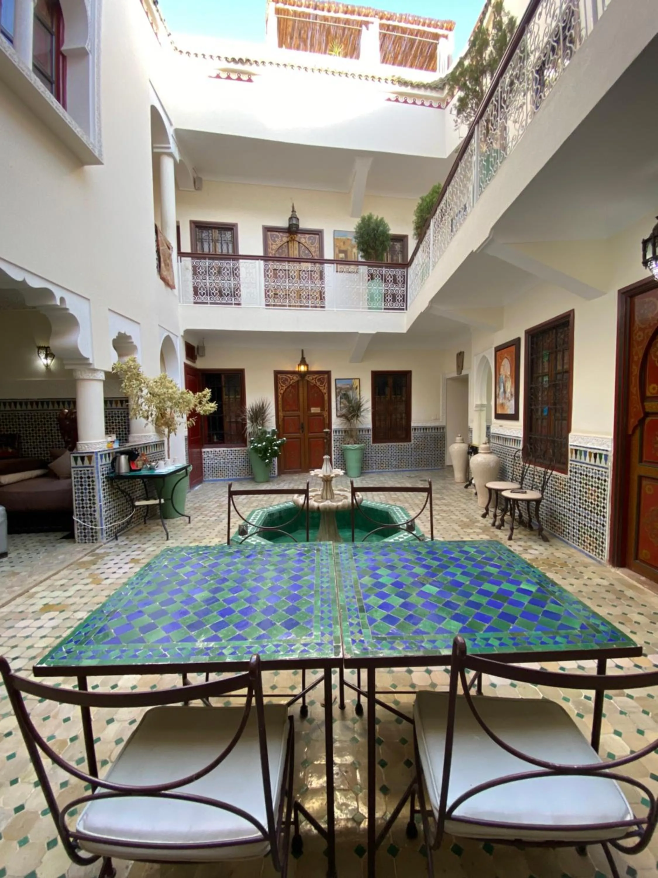 Patio in Riad Dar Teranga Hotel & Spa
