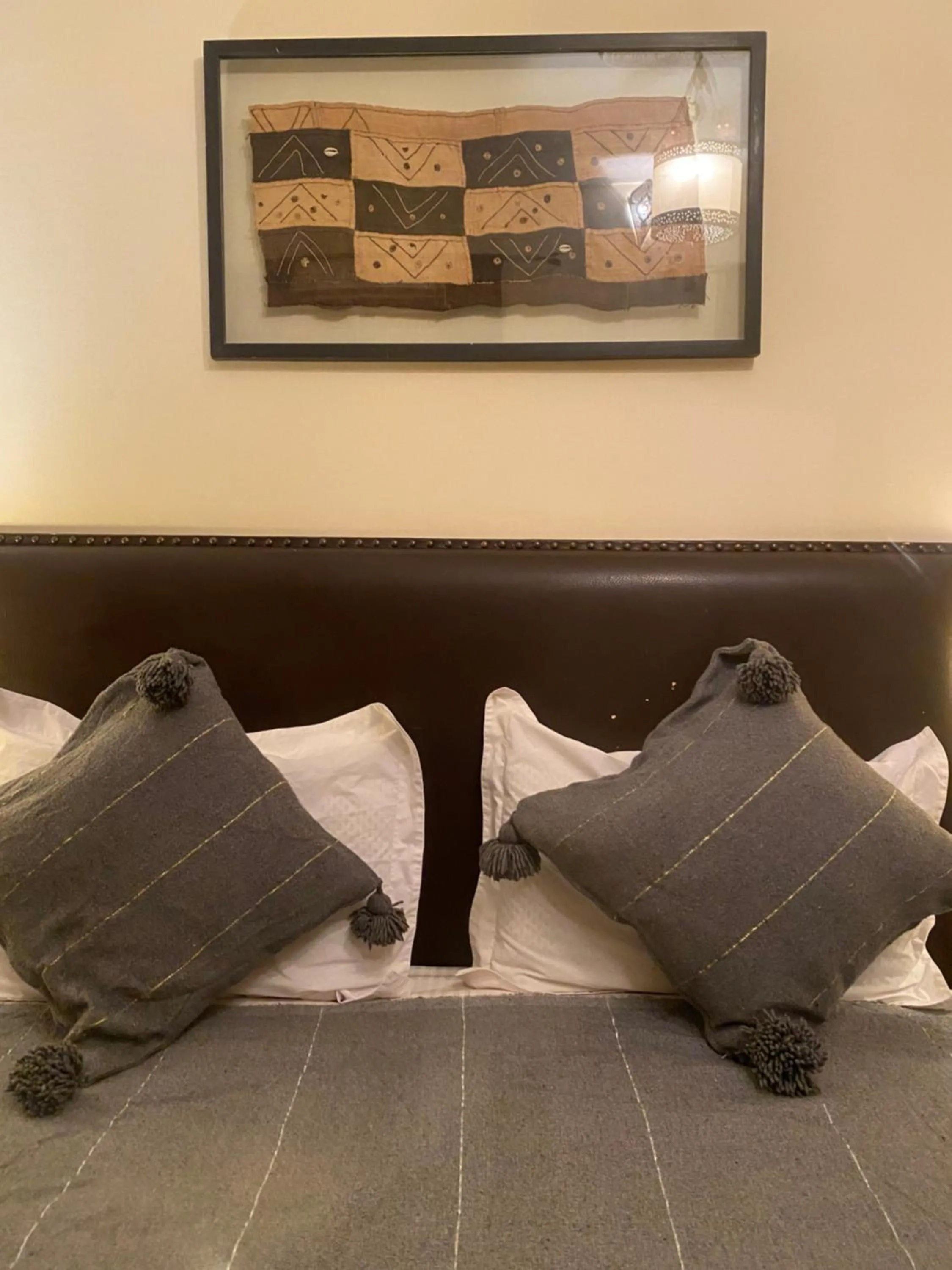 Bed in Riad Dar Teranga Hotel & Spa