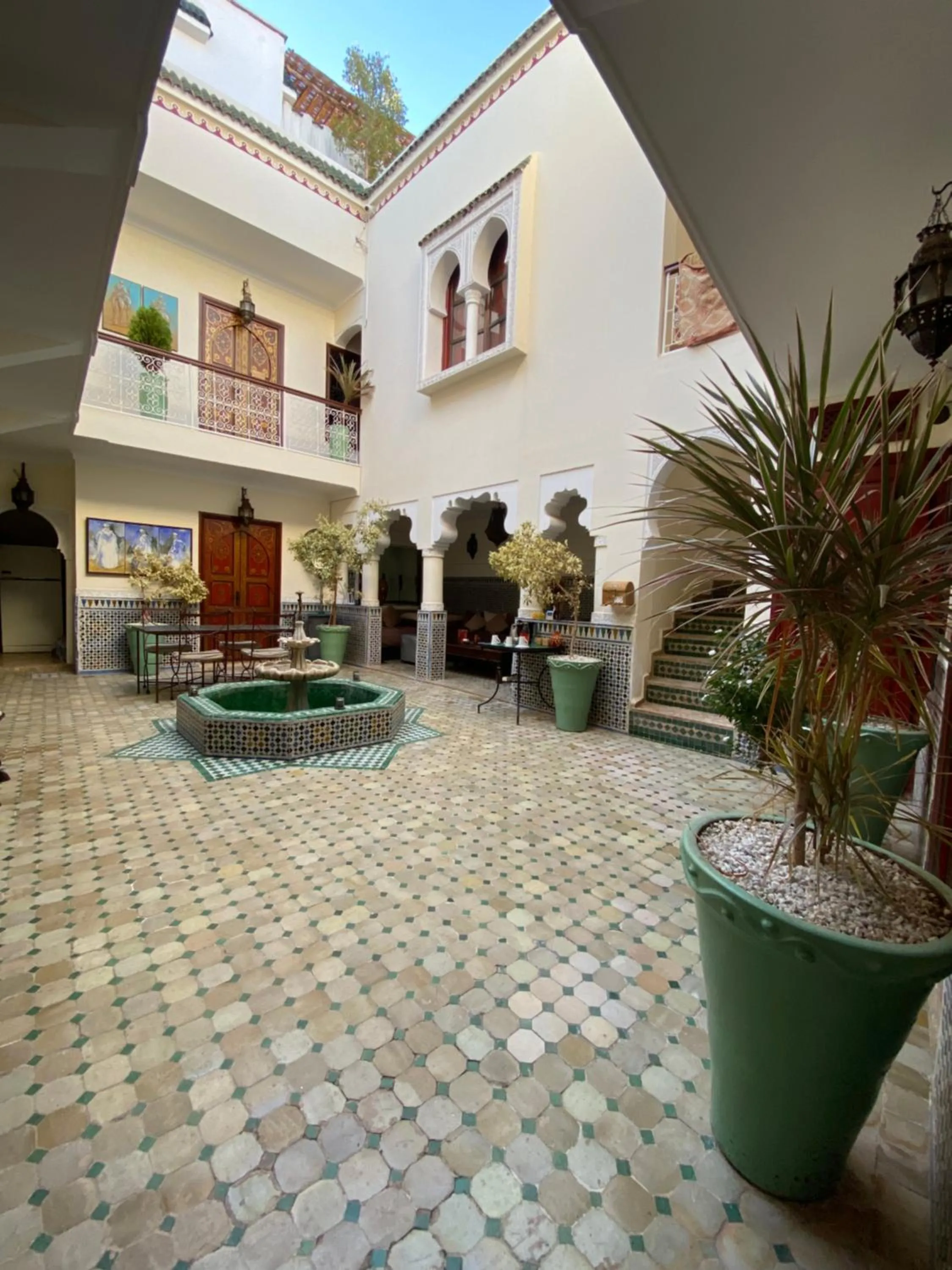 Patio in Riad Dar Teranga Hotel & Spa
