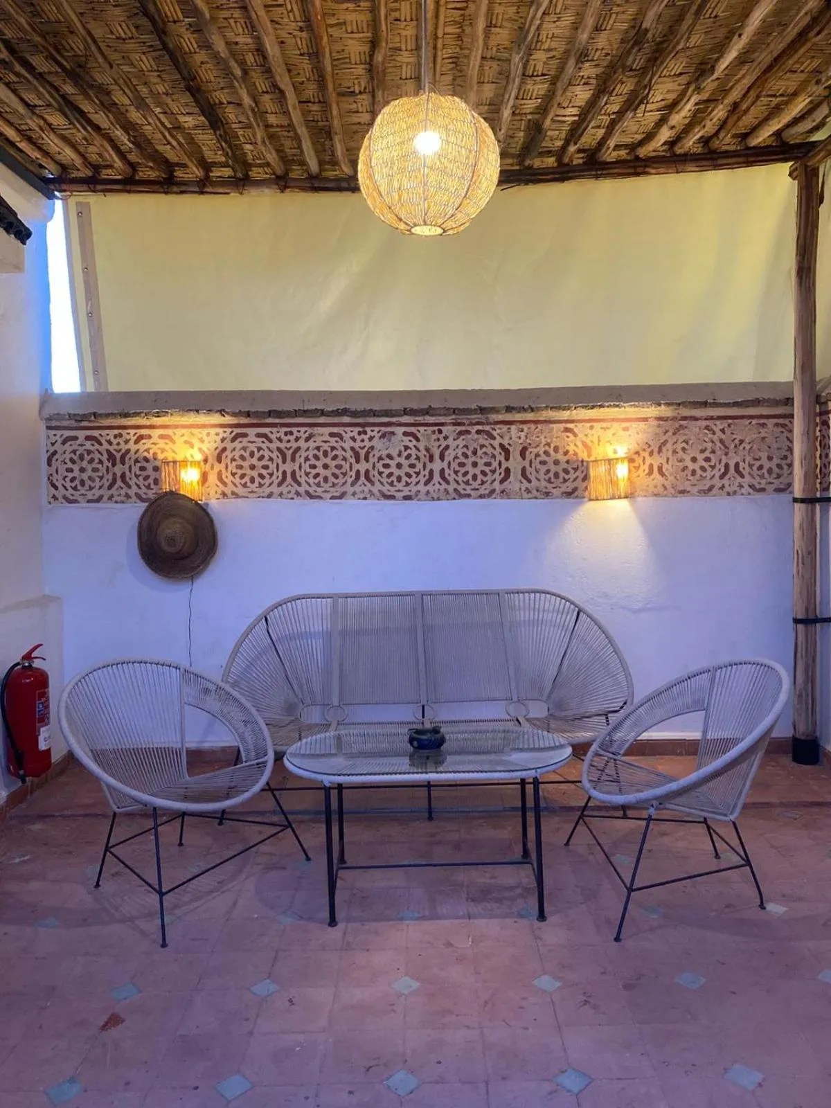 Seating area in Riad Dar Teranga Hotel & Spa