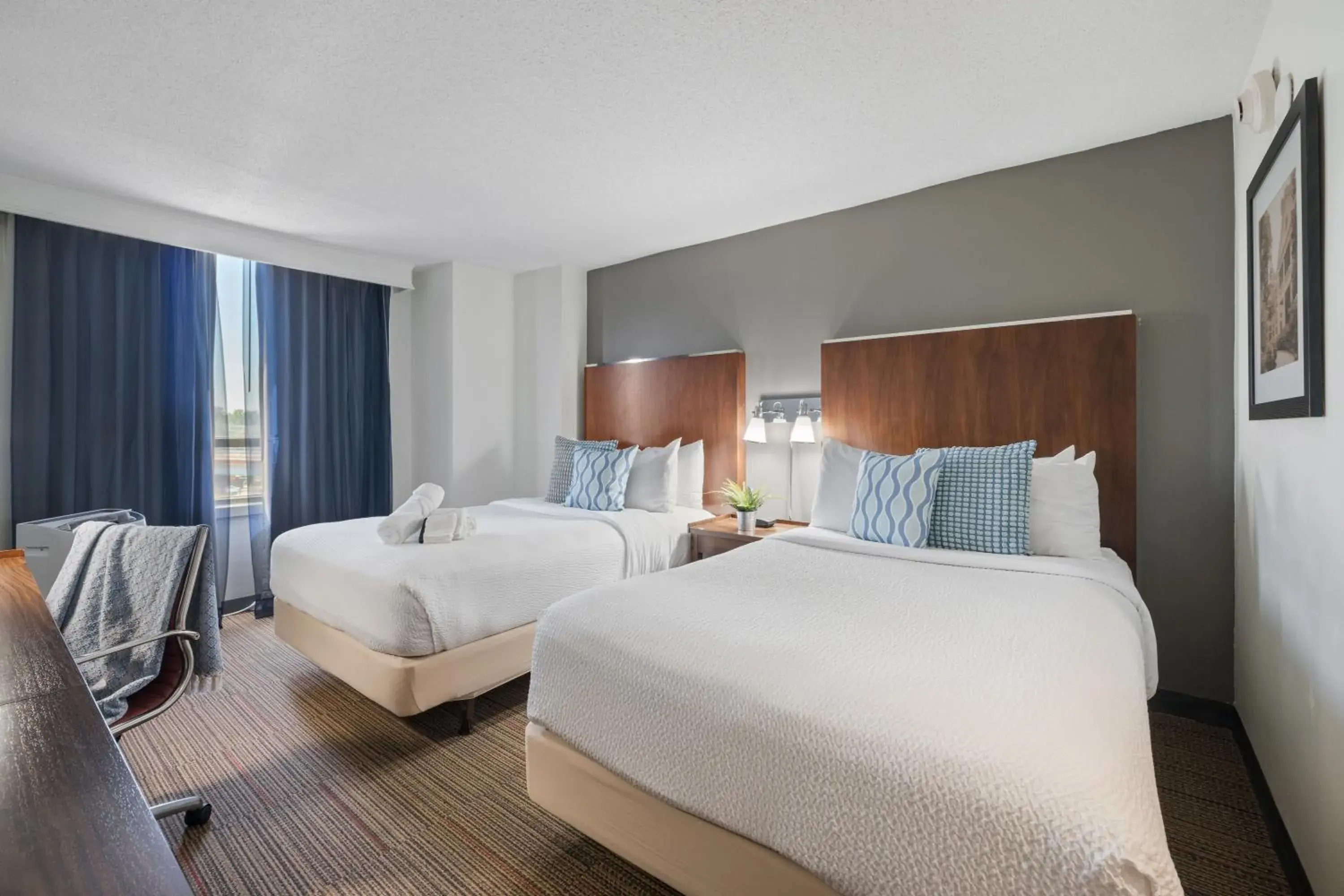 Bed in 315 LoSo Hotel Airport Bed in 315 LoSo Hotel Airport