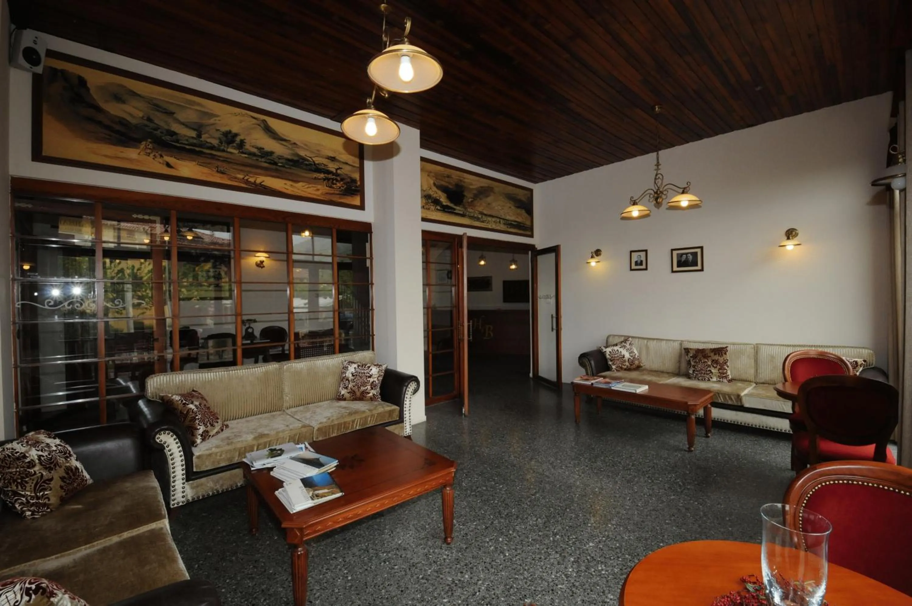 Living room in Byzantion Hotel