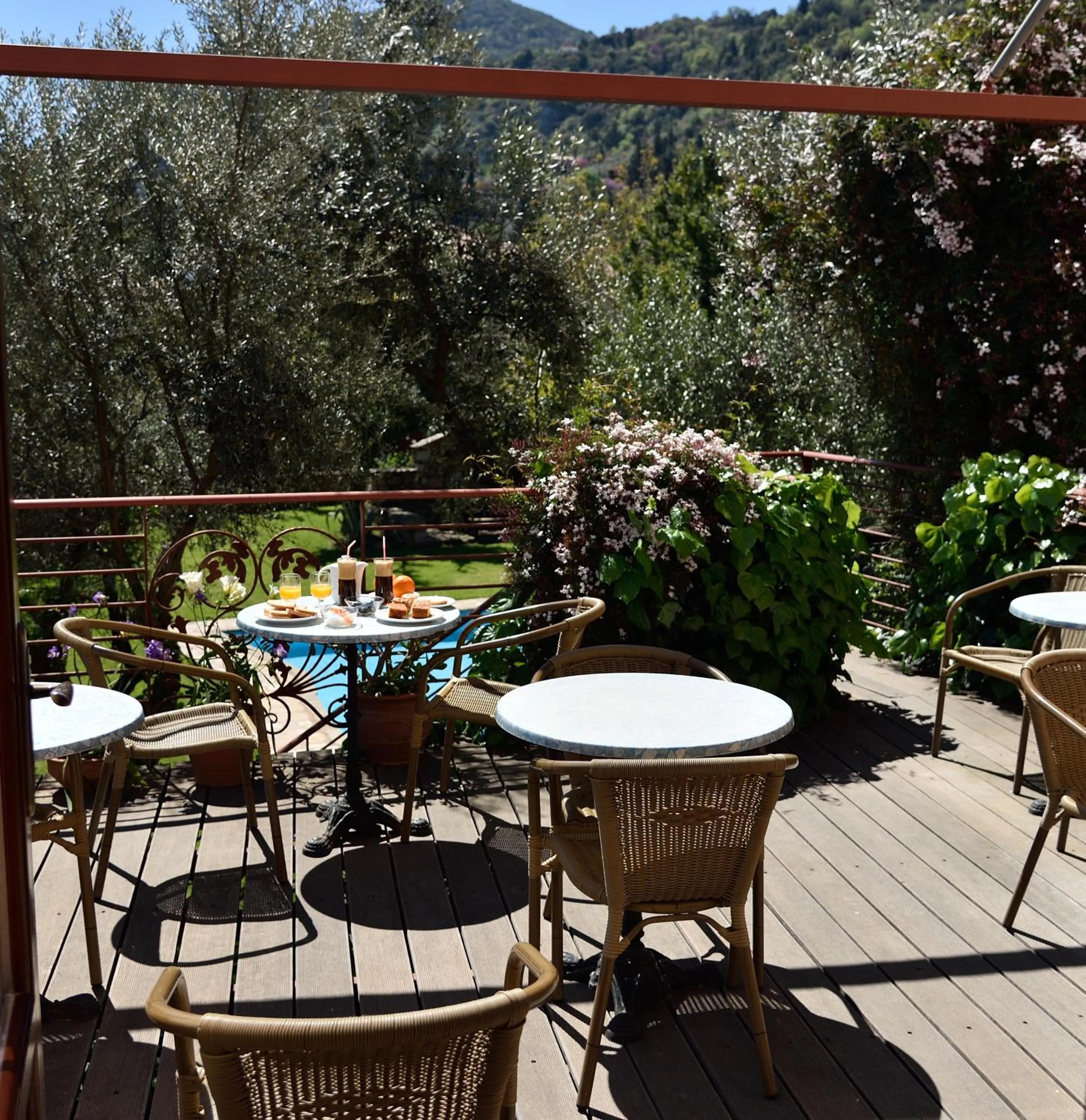 Patio in Byzantion Hotel