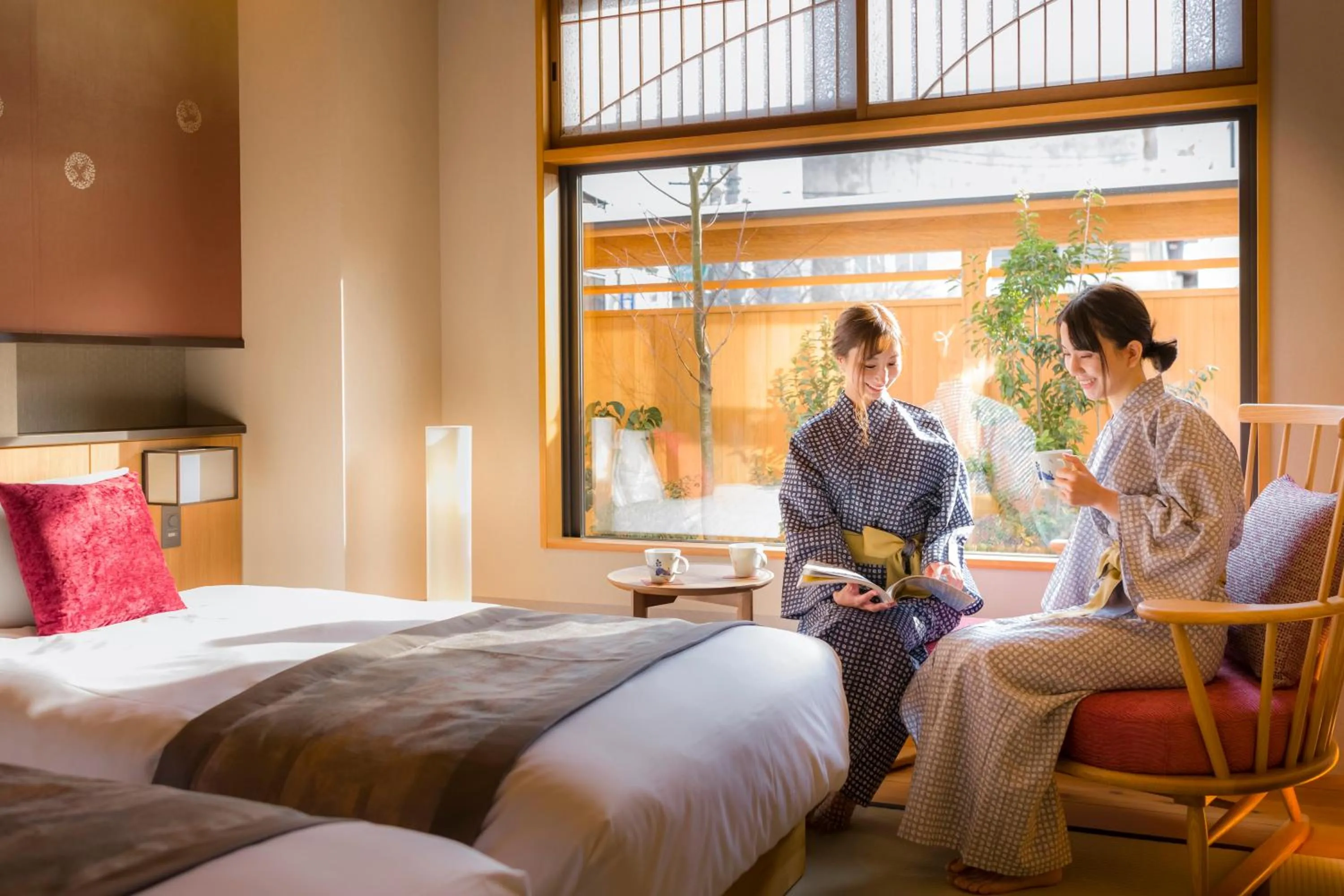 Bed in Onomichi Hansei