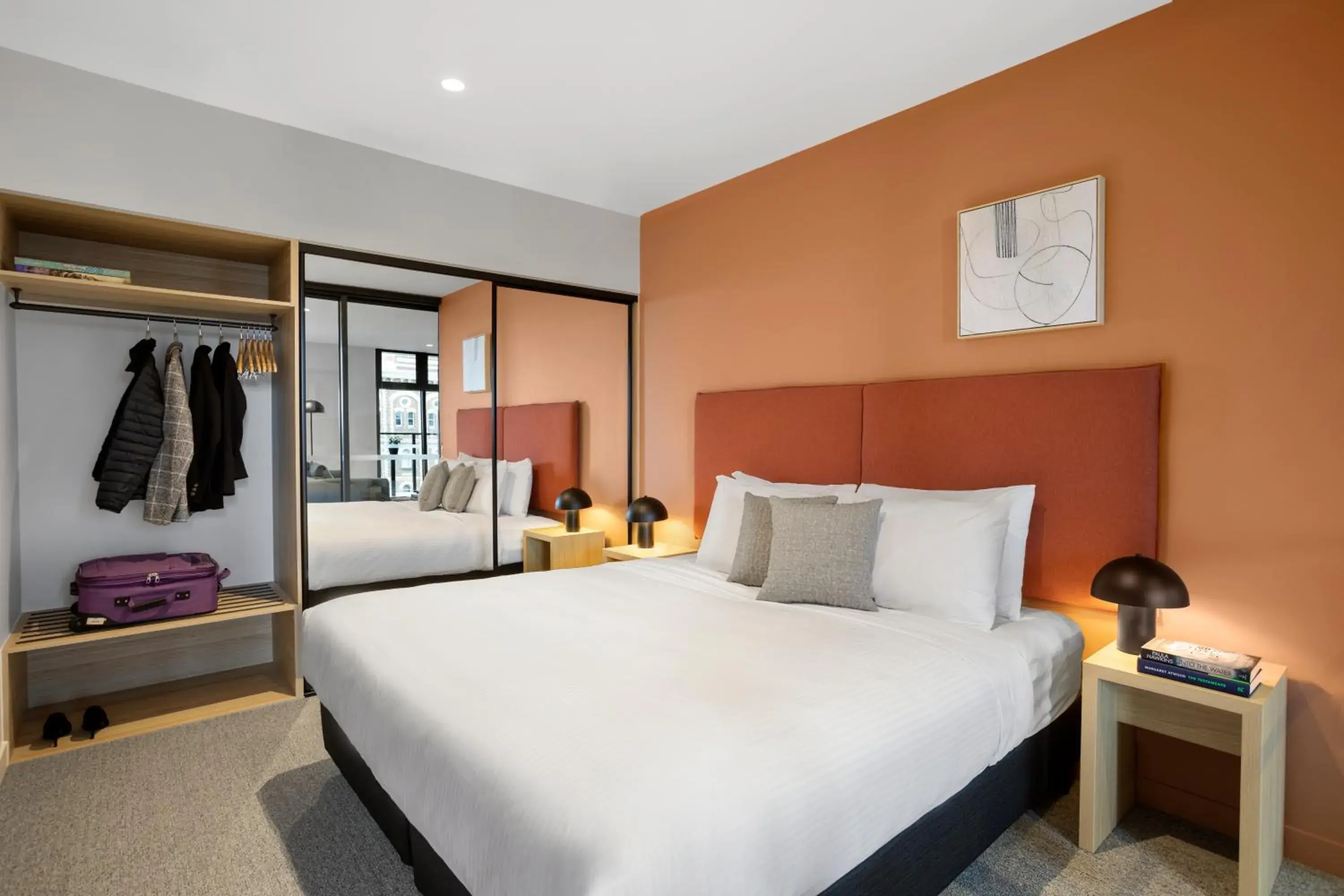 Bed in Quest Collingwood Bed in Quest Collingwood