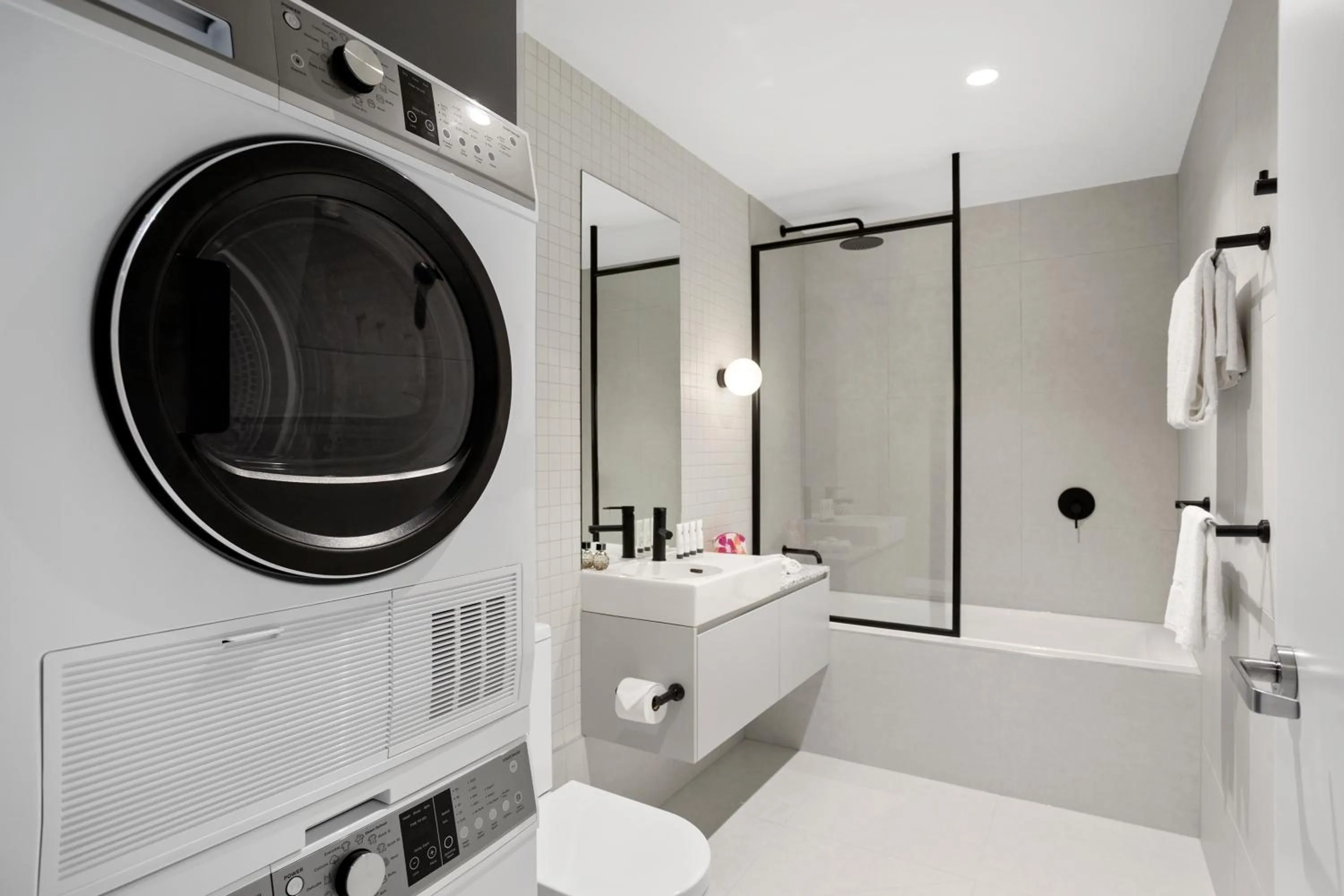 Shower in Quest Collingwood