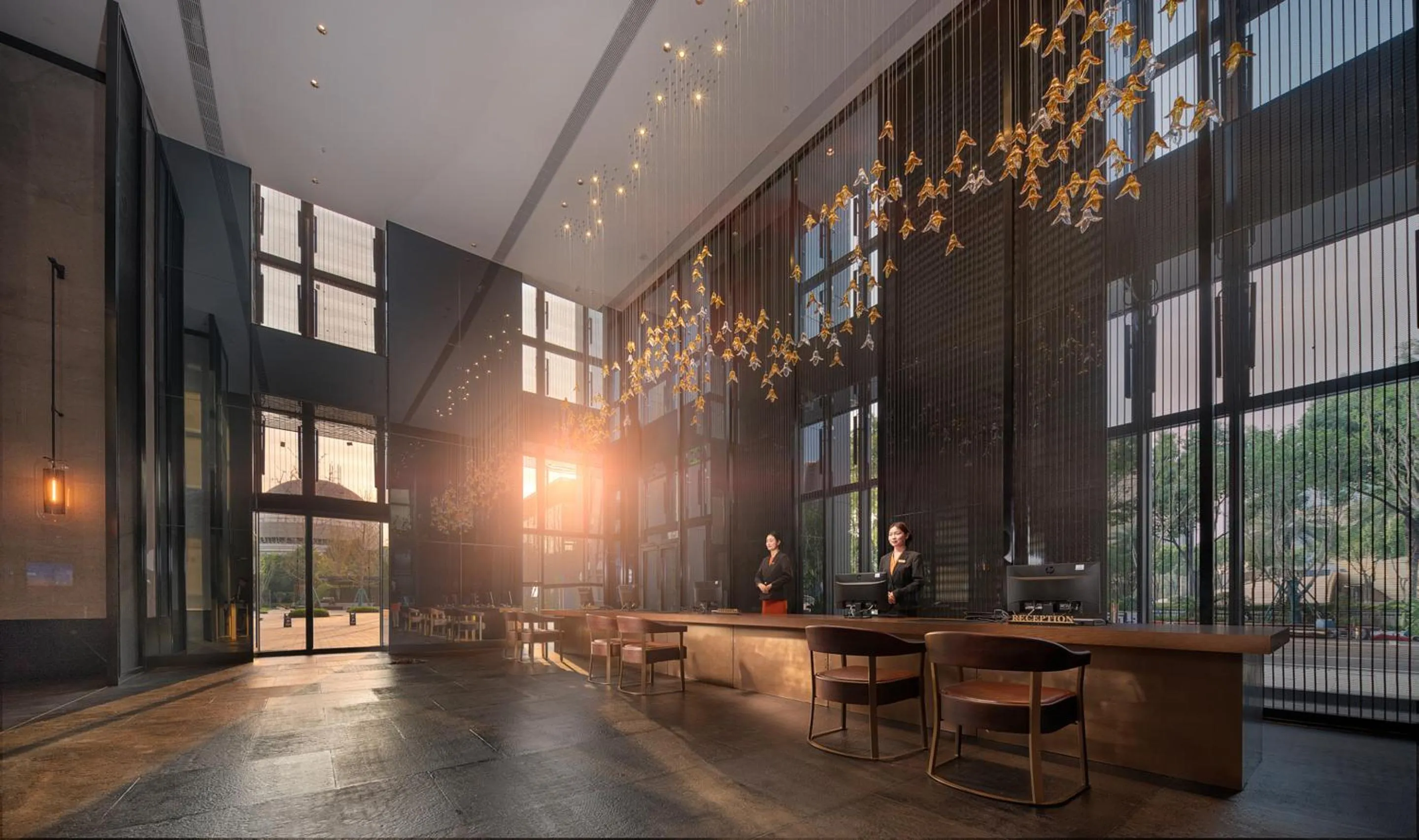 Lobby or reception in Grand New Century Hotel Wenzhou